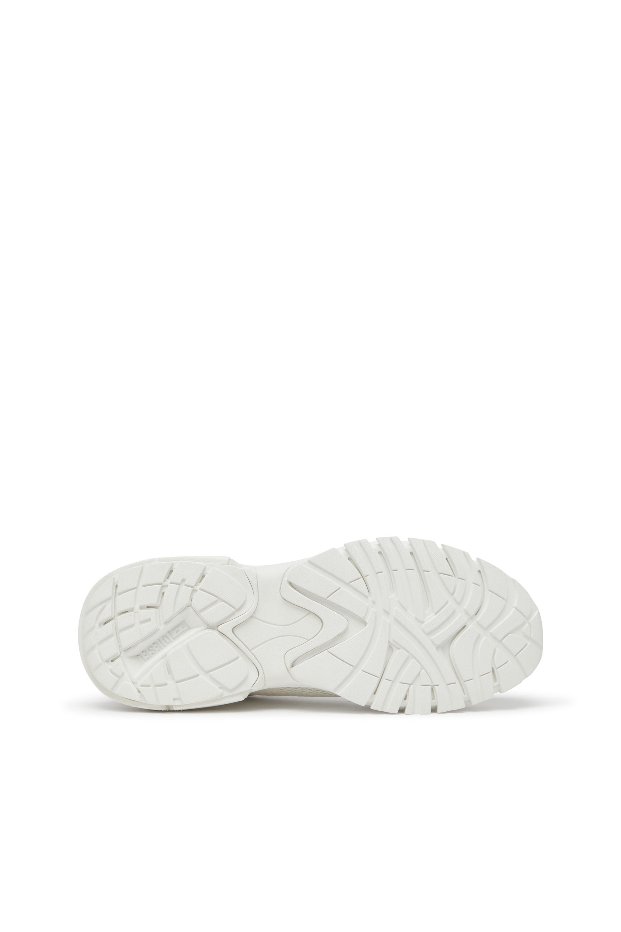 Diesel - S-PRO-V-DENSE LOW W, S-Pro-V-Dense-Sneakers en mesh monochrome avec logo Oval D Femme in Blanc - 5