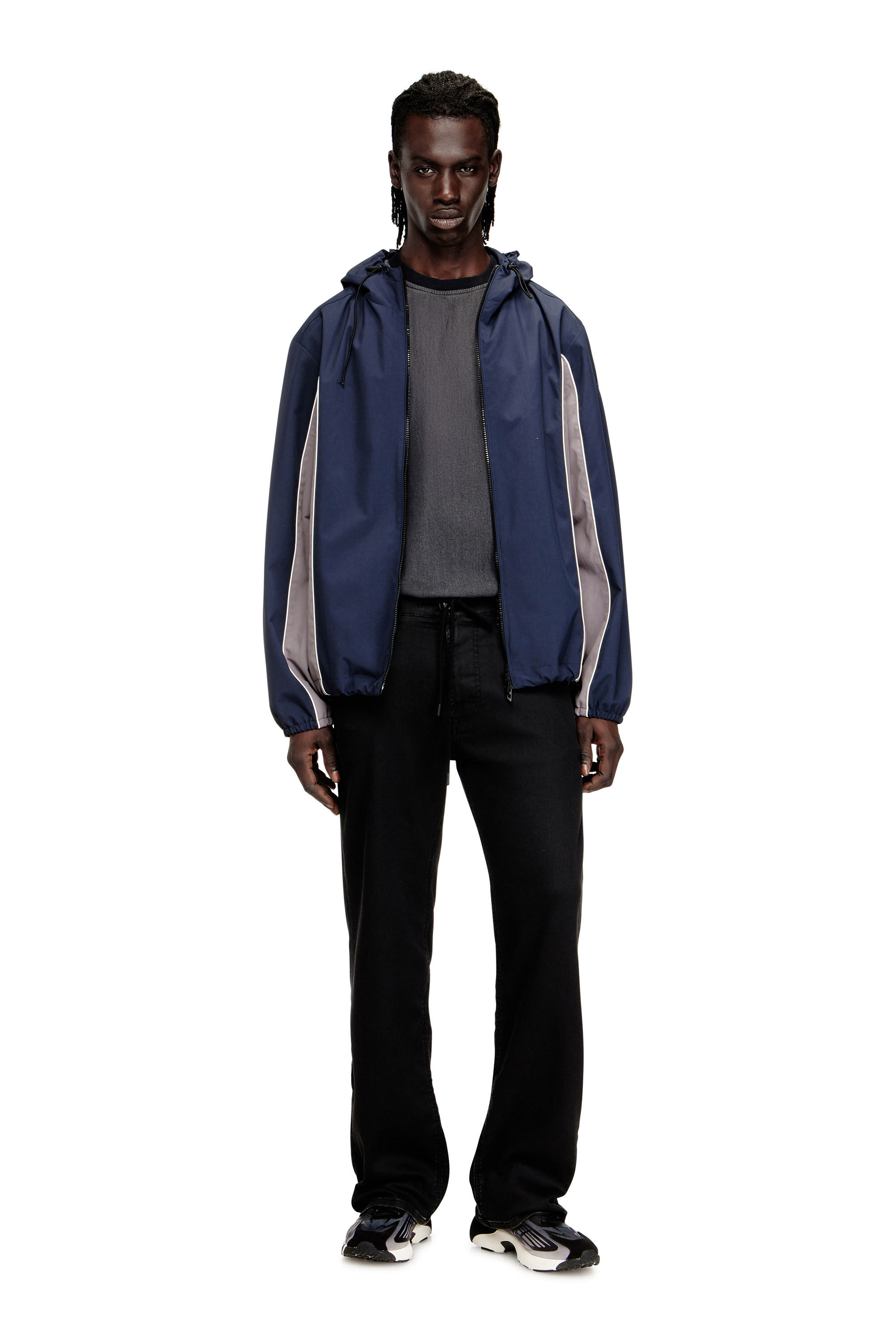 Diesel - Relaxed 2080 D-Reel Joggjeans® 09N90 Homme, Noir/Gris foncé - Image 1