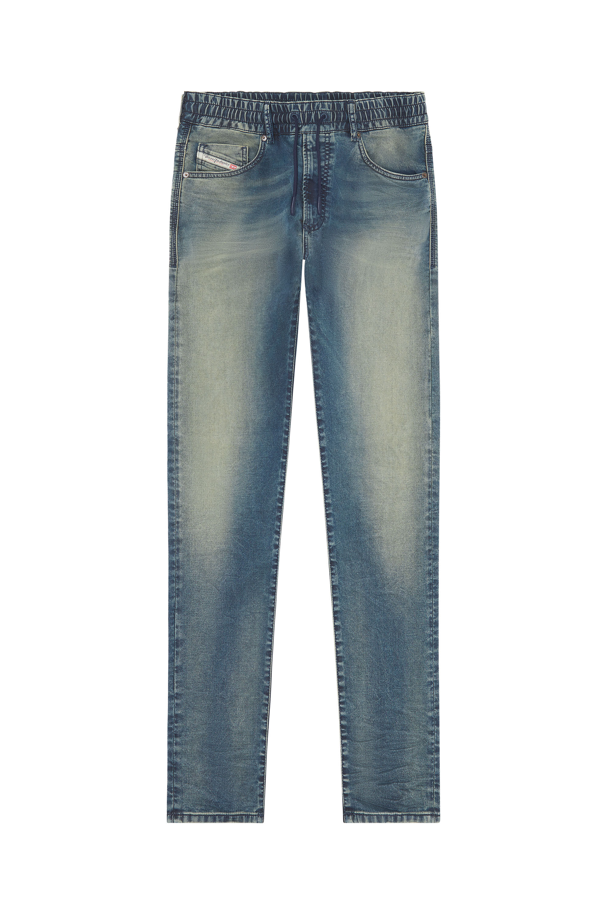 Diesel - Krooley JoggJeans® 068DS Tapered, Bleu moyen - Image 2