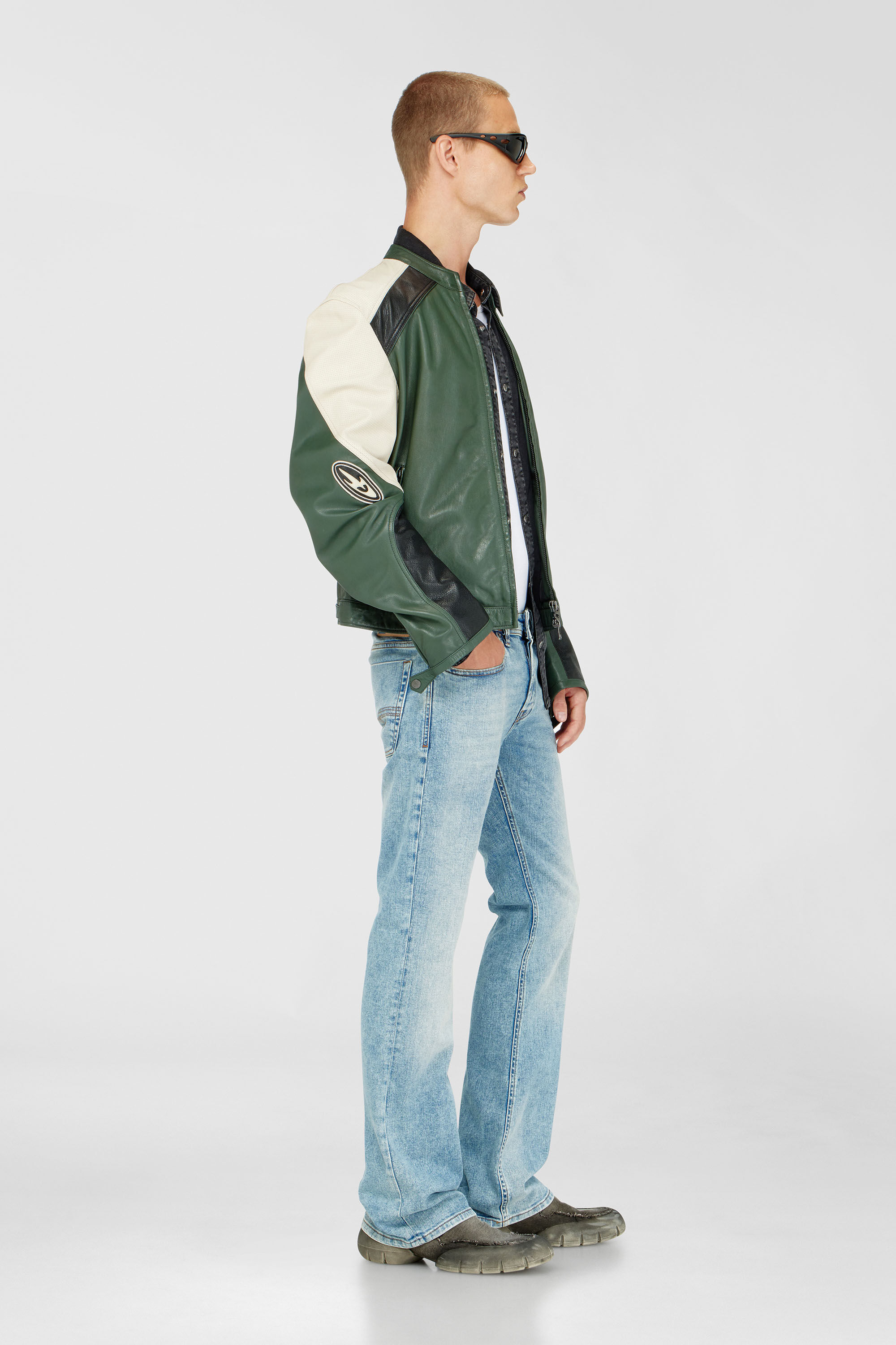 Diesel - Bootcut Jeans 2007 Zatiny 0DBDV Homme, Bleu Clair - Image 2