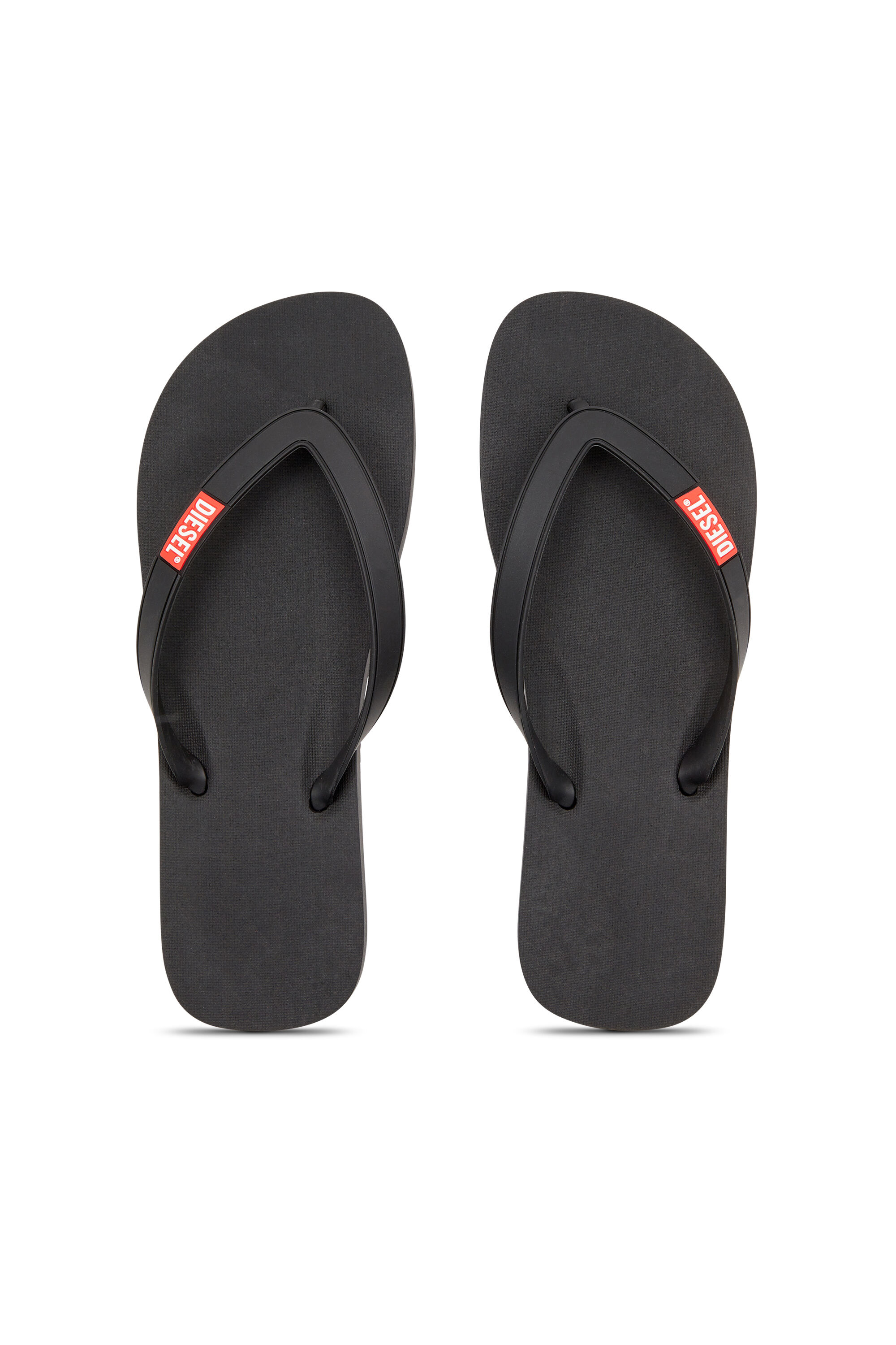 Diesel - SA-RIO, Sa-Rio-Tongs en caoutchouc Homme in Noir - 4