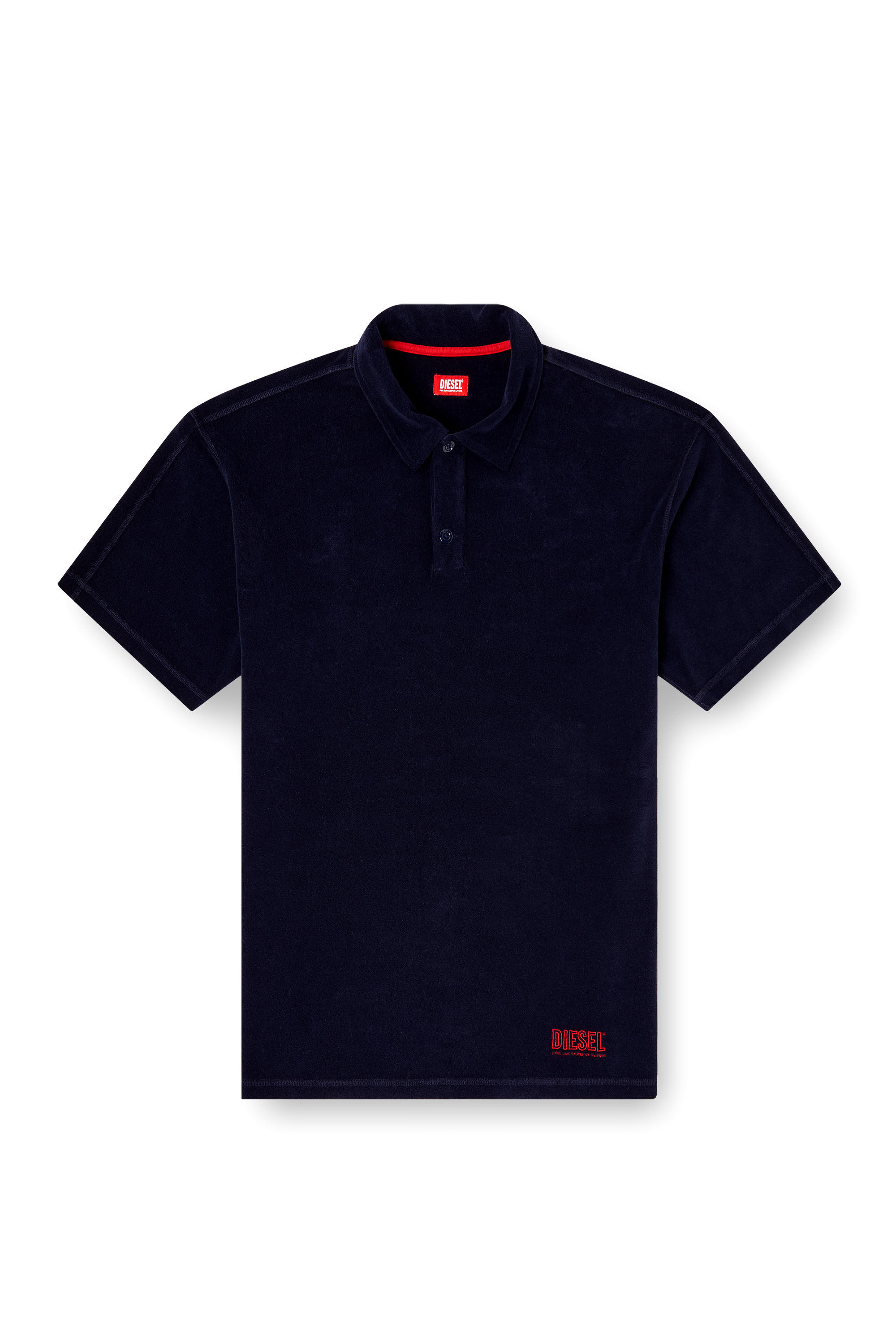 Diesel - JOSHUA-D-CORE, Chemise polo en coton éponge Homme in ToBeDefined - 4