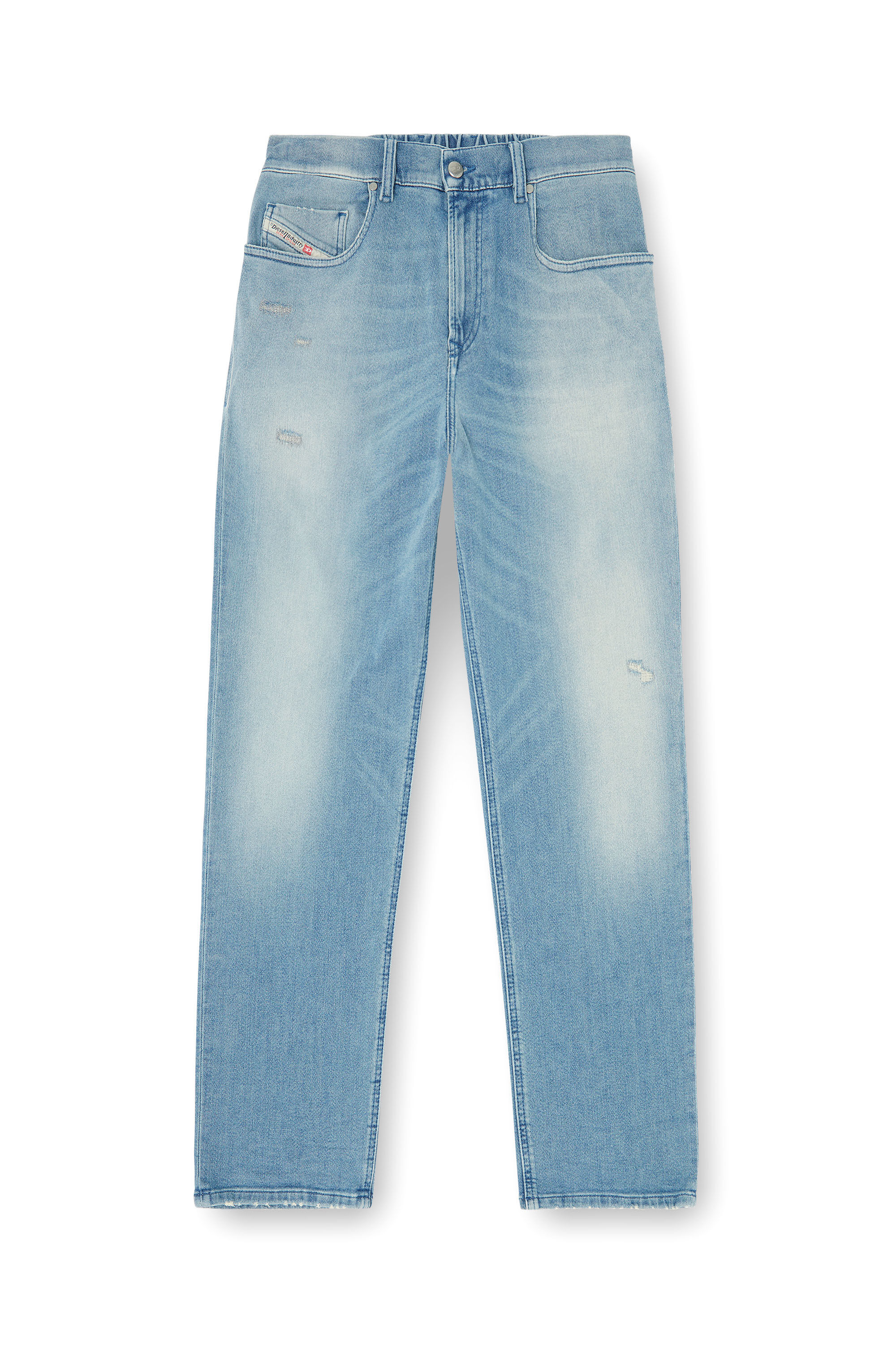 Diesel - Regular 2090 D-Veekley Joggjeans&reg; 09Q21 Homme, Bleu Clair - Image 4