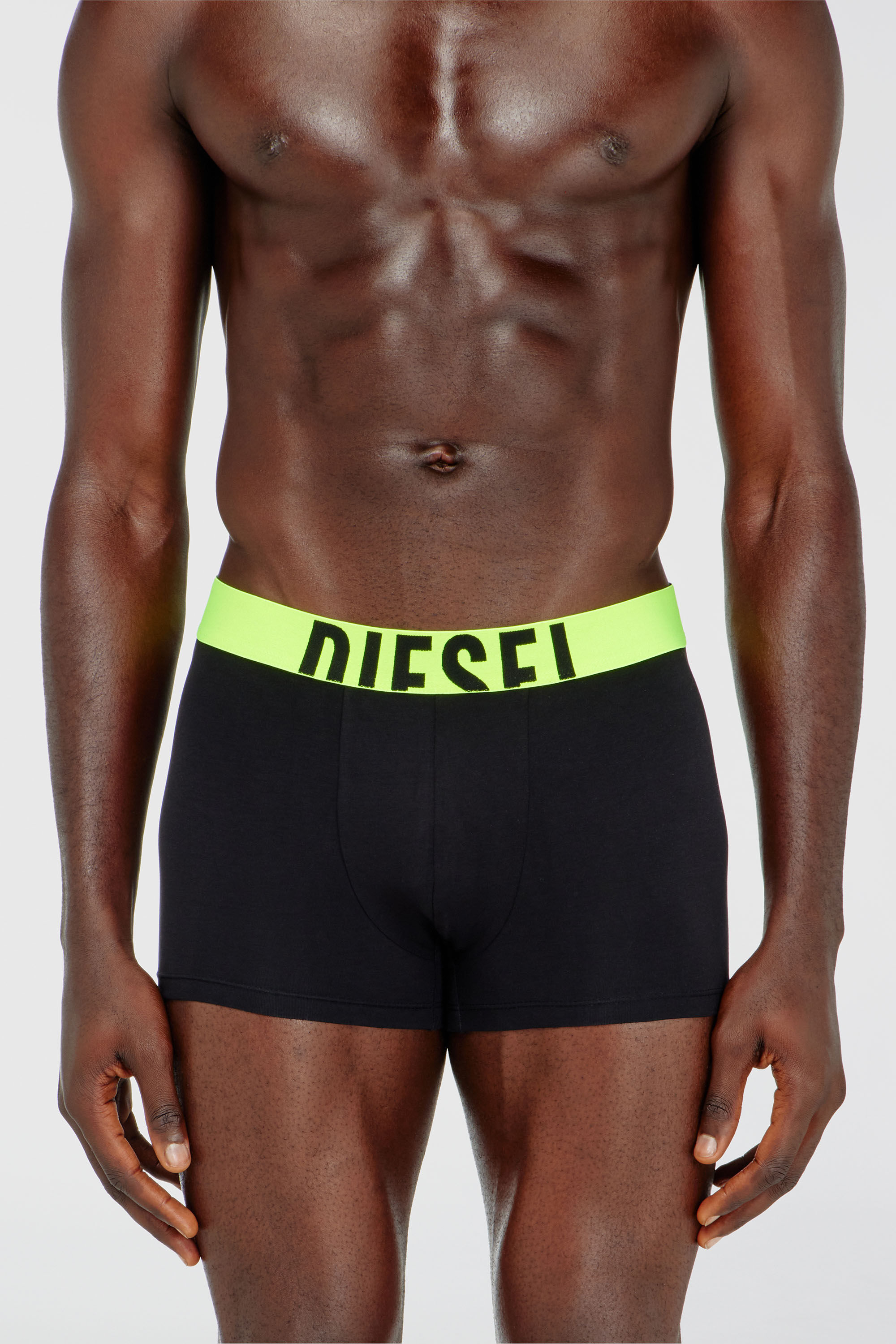Diesel - DAMIEN-D-POP-3PACK-40, Lot de trois boxers en coton stretch Homme in Polychrome - 2