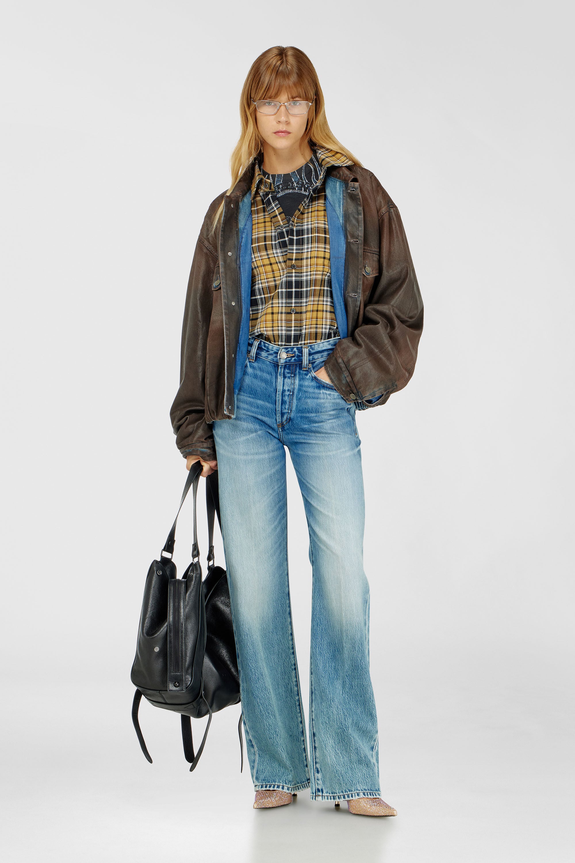 Diesel - Regular Jeans 1971 D-Sent 0DLDF Femme, Bleu Clair - Image 1