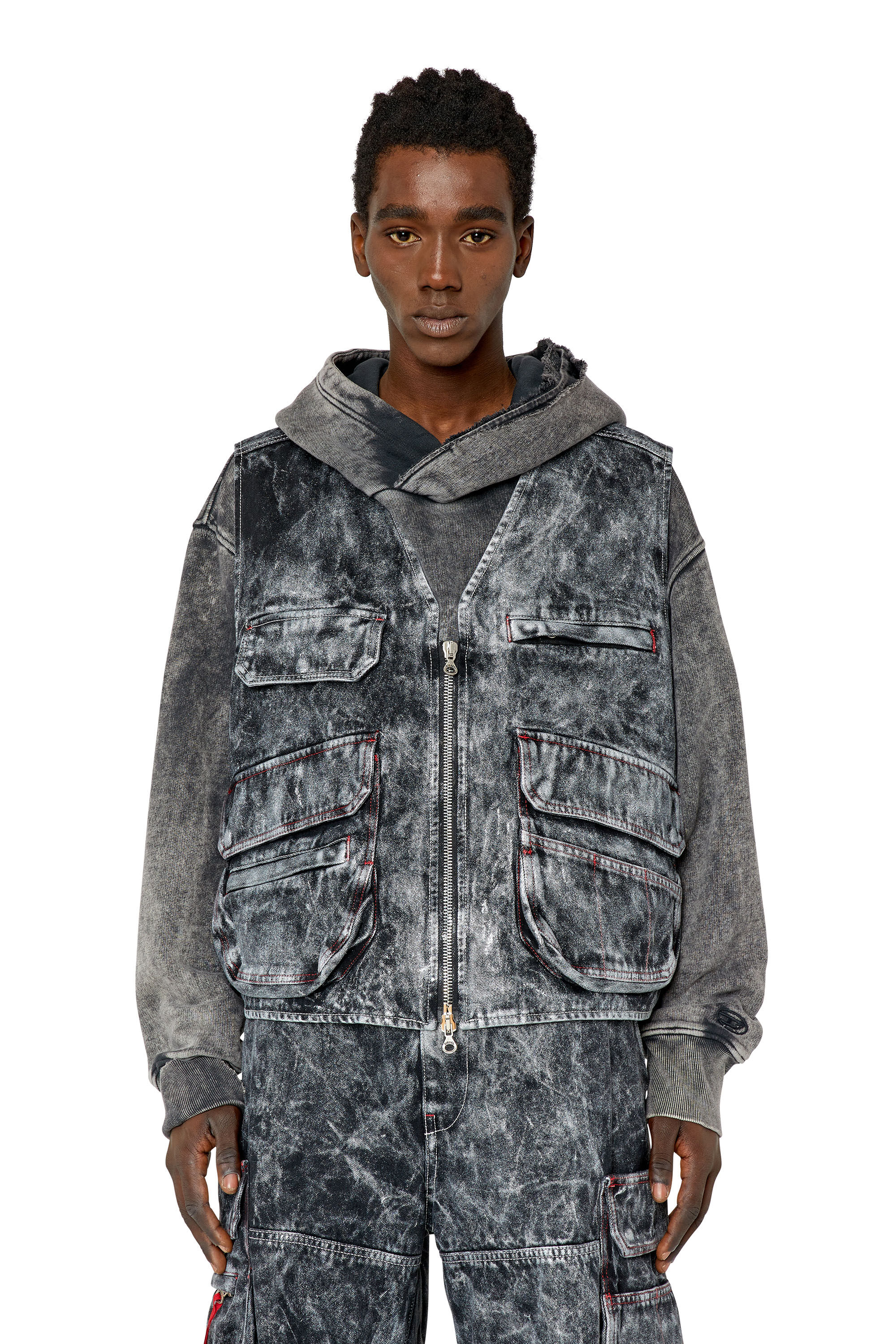 Diesel - D-SAMP, Noir/Gris foncé - Image 3