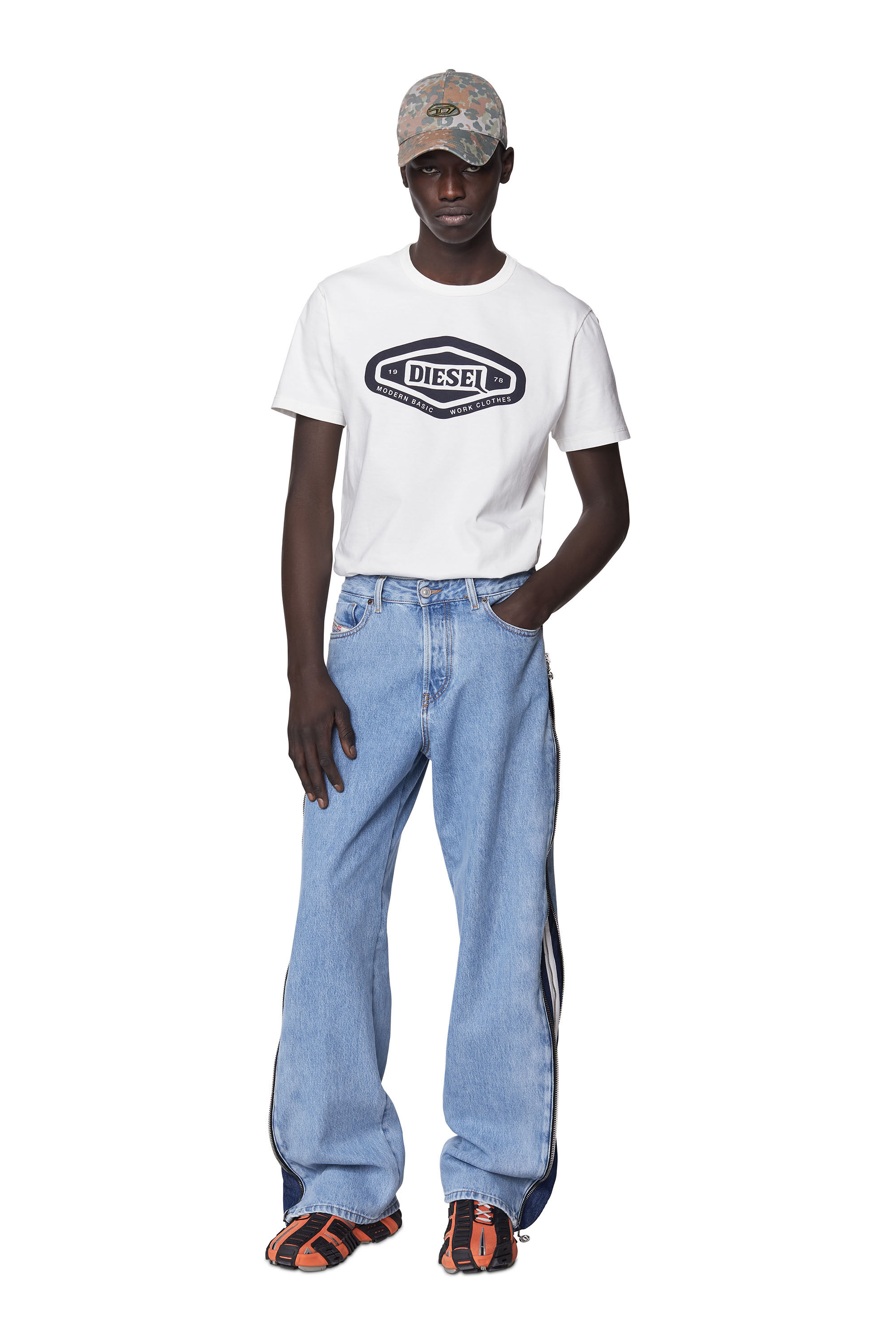 Diesel - T-DIEGOR-D1, Blanc - Image 1