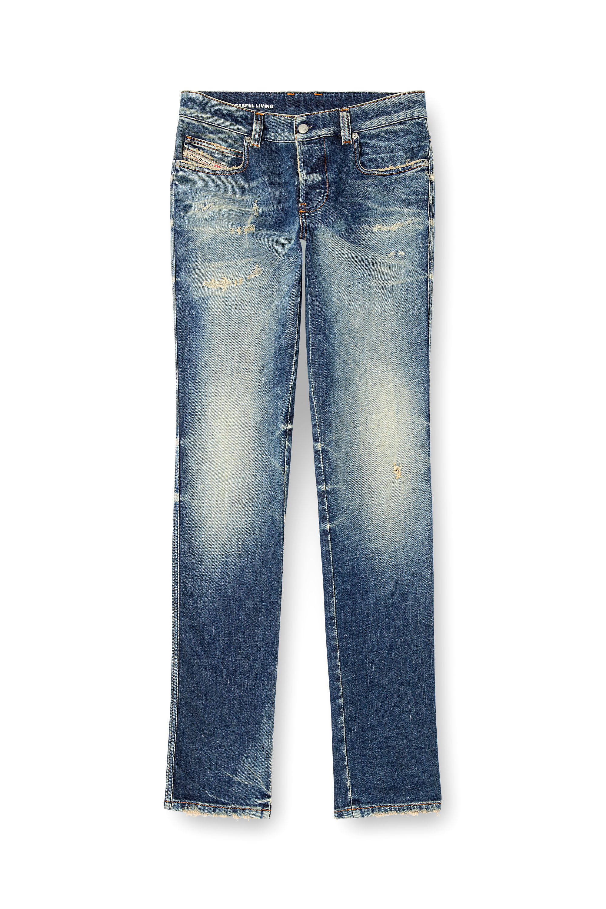 Diesel - Slim Jeans 1993 D-Vyl 09M55 Homme, Bleu Foncé - Image 2