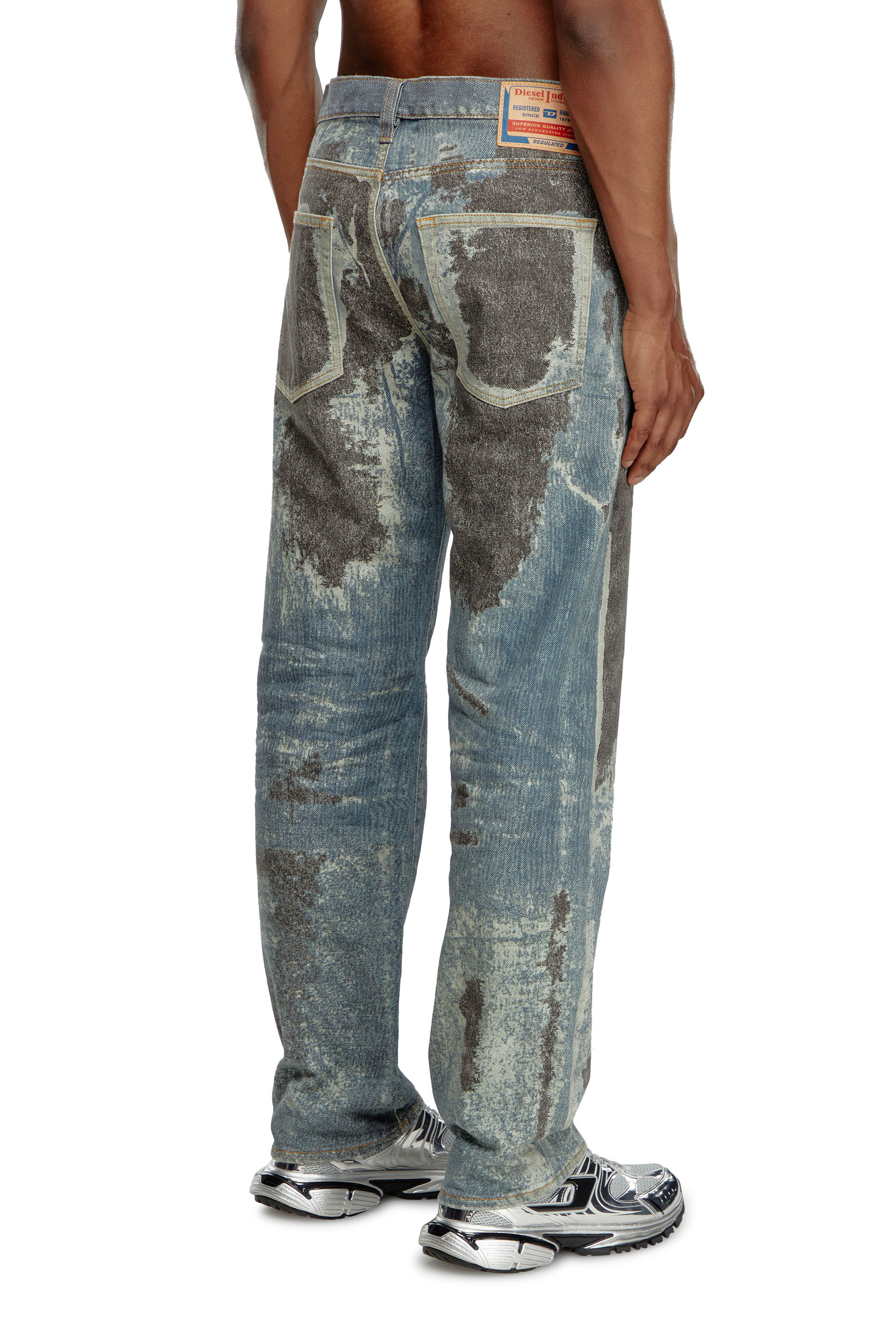 Diesel - Straight Jeans 2010 D-Macs 0PGAV, Bleu moyen - Image 4