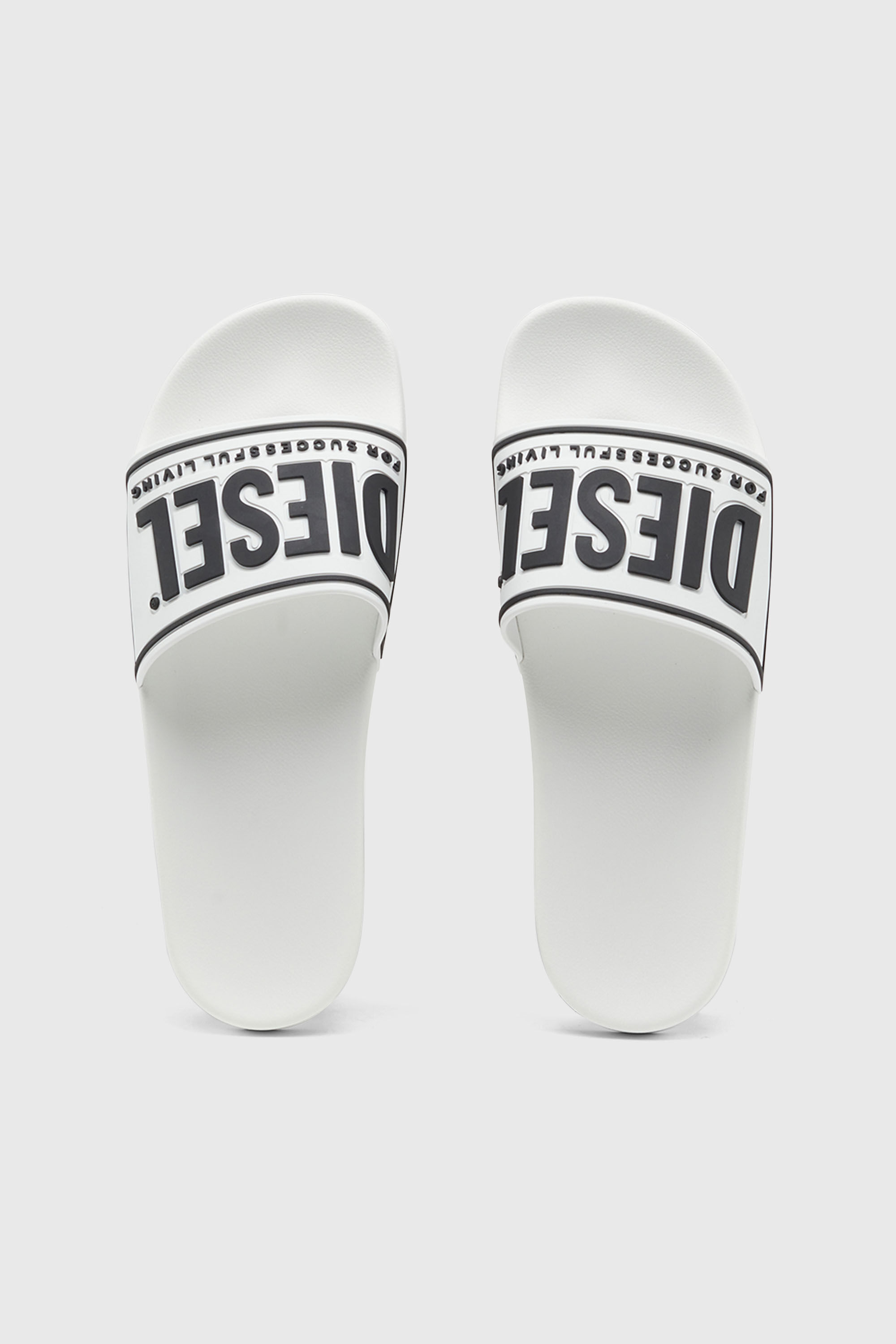 Diesel - SA-MAYEMI CC, Sa-Mayemi-Claquettes de piscine avec logo 3D Homme in Polychrome - 4