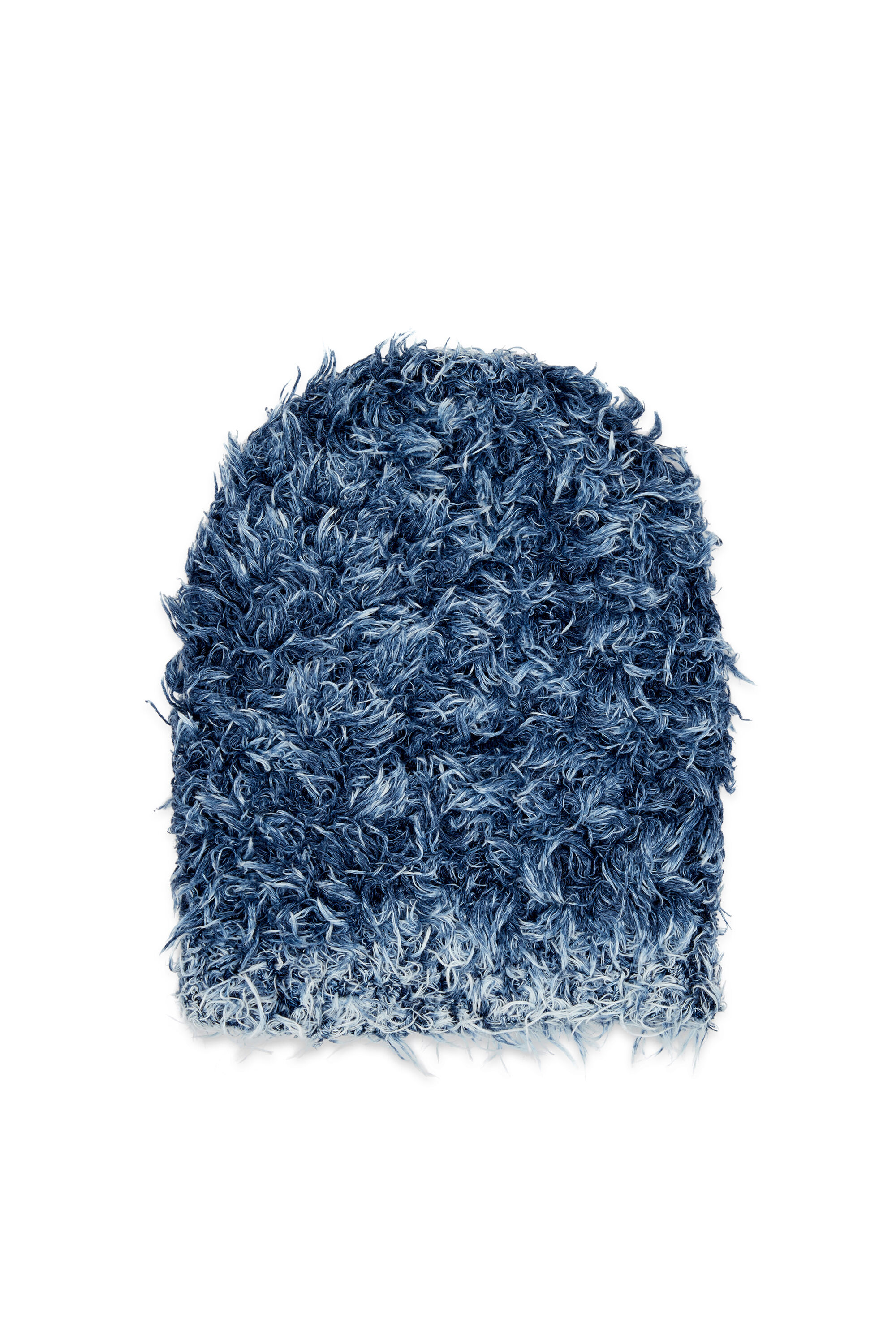 Diesel - K-DAN, Bonnet duveteux effet stone wash Mixte in Bleu - 1