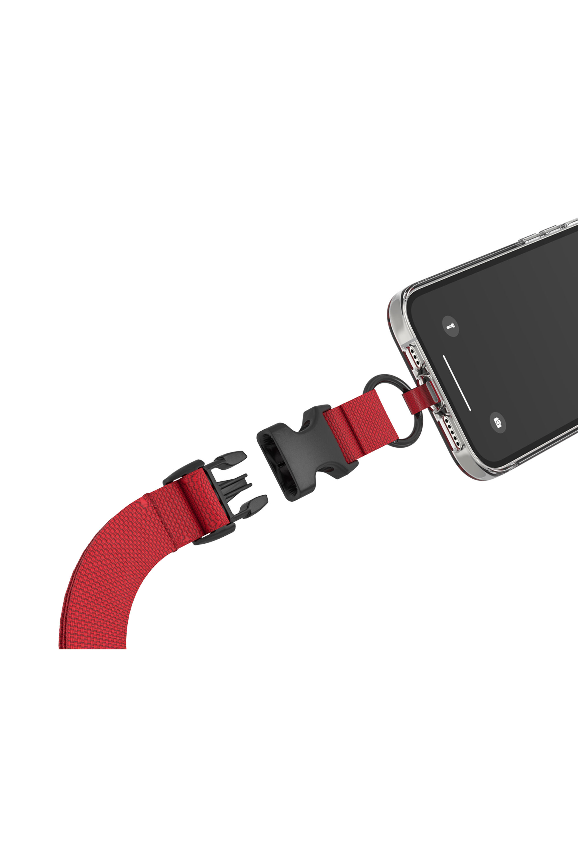 Diesel - 52945 UNIVERSAL NECKLACE, Longe universelle pour smartphone Mixte in Rouge - 3