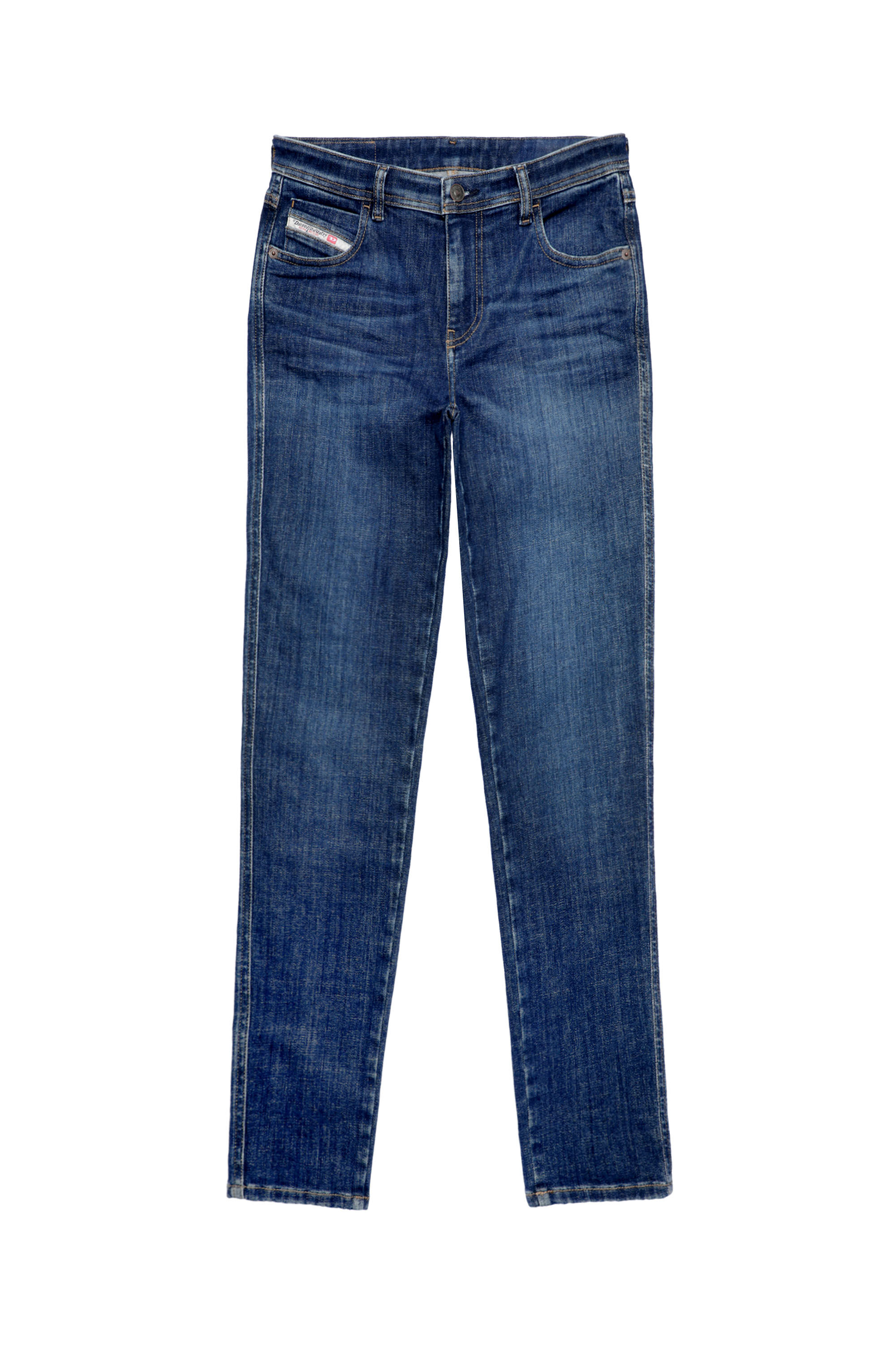 Diesel - 2015 Babhila 09C58 Skinny Jeans, Bleu Foncé - Image 2