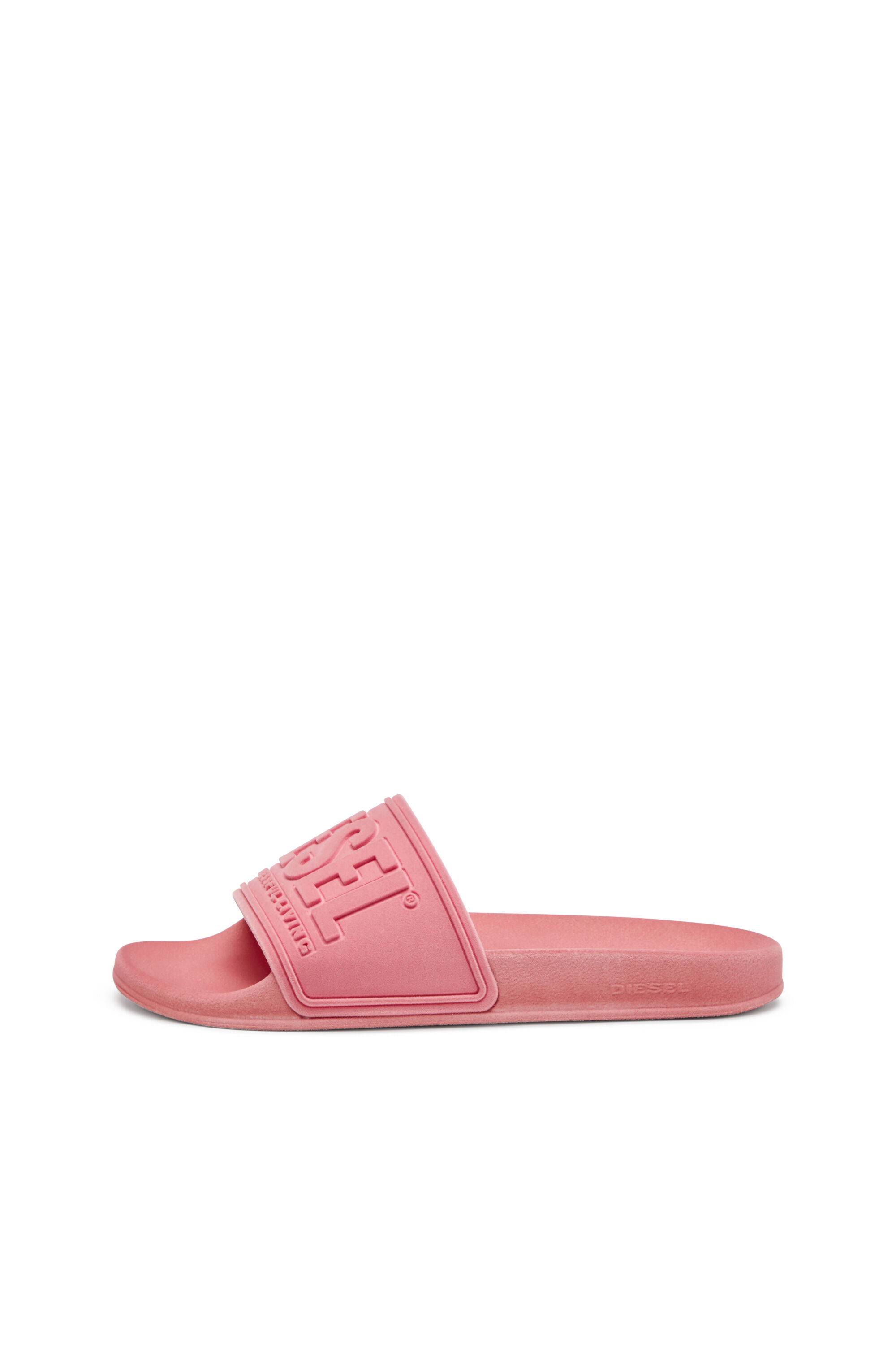 Diesel - SA-MAYEMI CC W, Sa-Mayemi-Claquettes de piscine avec flocage velouté Femme in Rose - 7