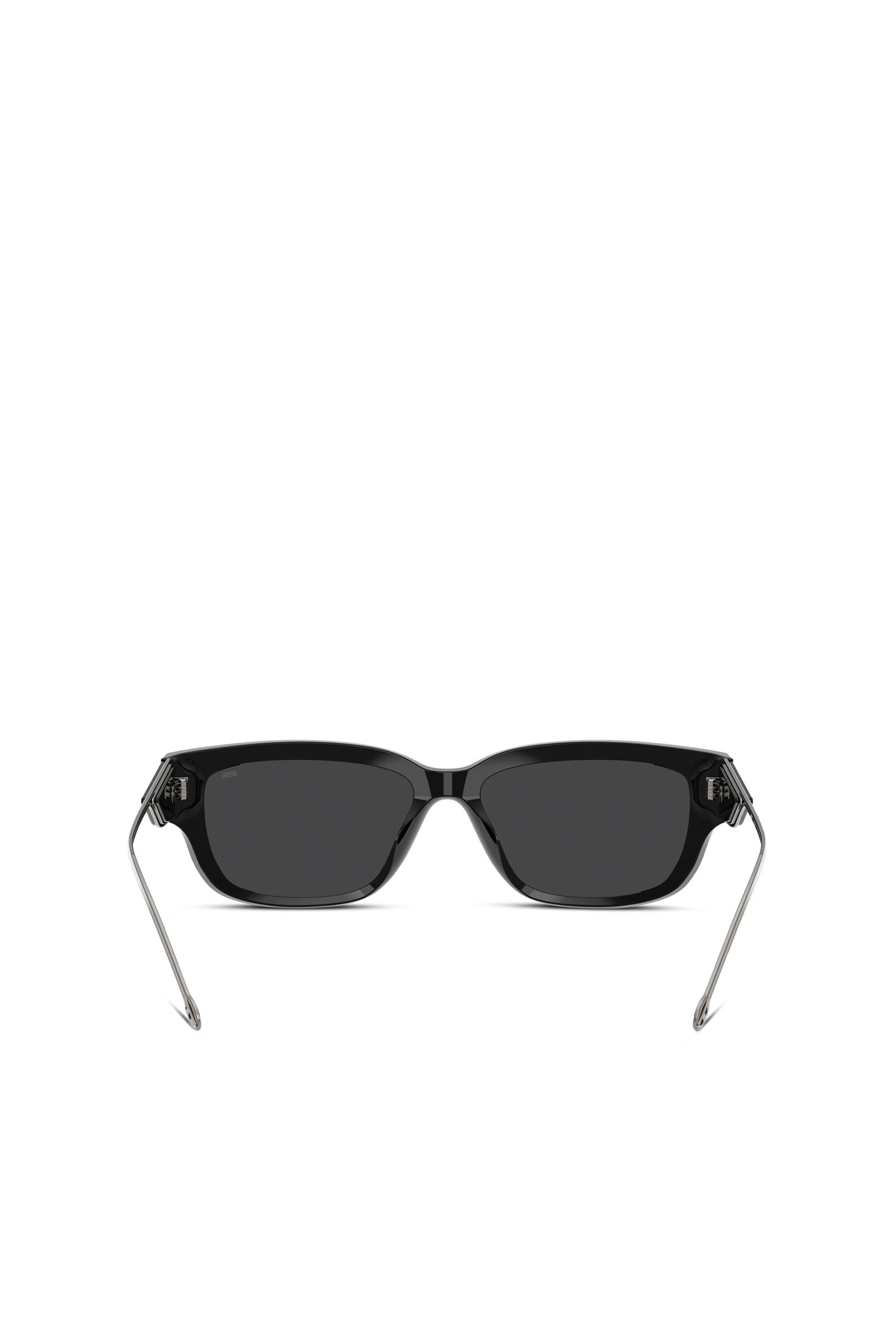 Diesel - 0DL2002 SIZE 56, Lunettes de soleil rectangulaires Mixte in Gris - 3