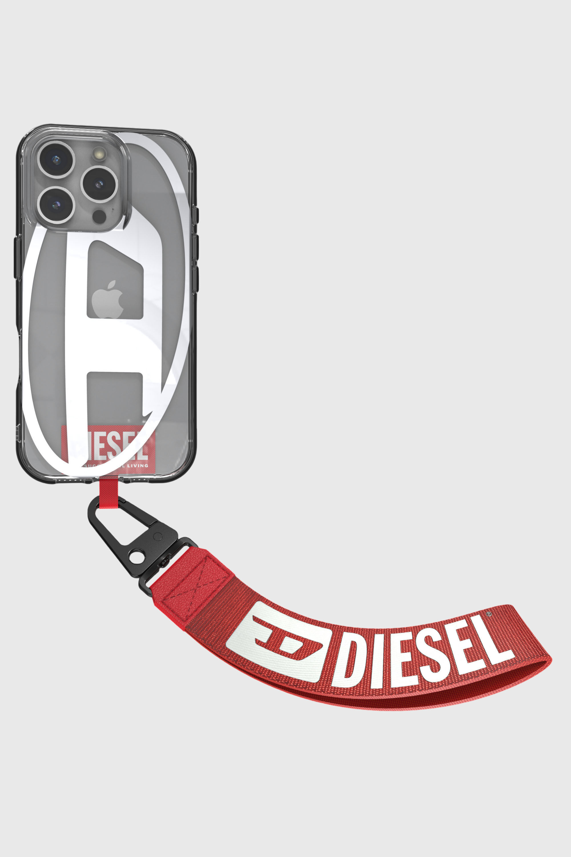 Diesel - 60192 WRIST STRAP, Bracelet de poignet universelle Mixte in Rouge - 3