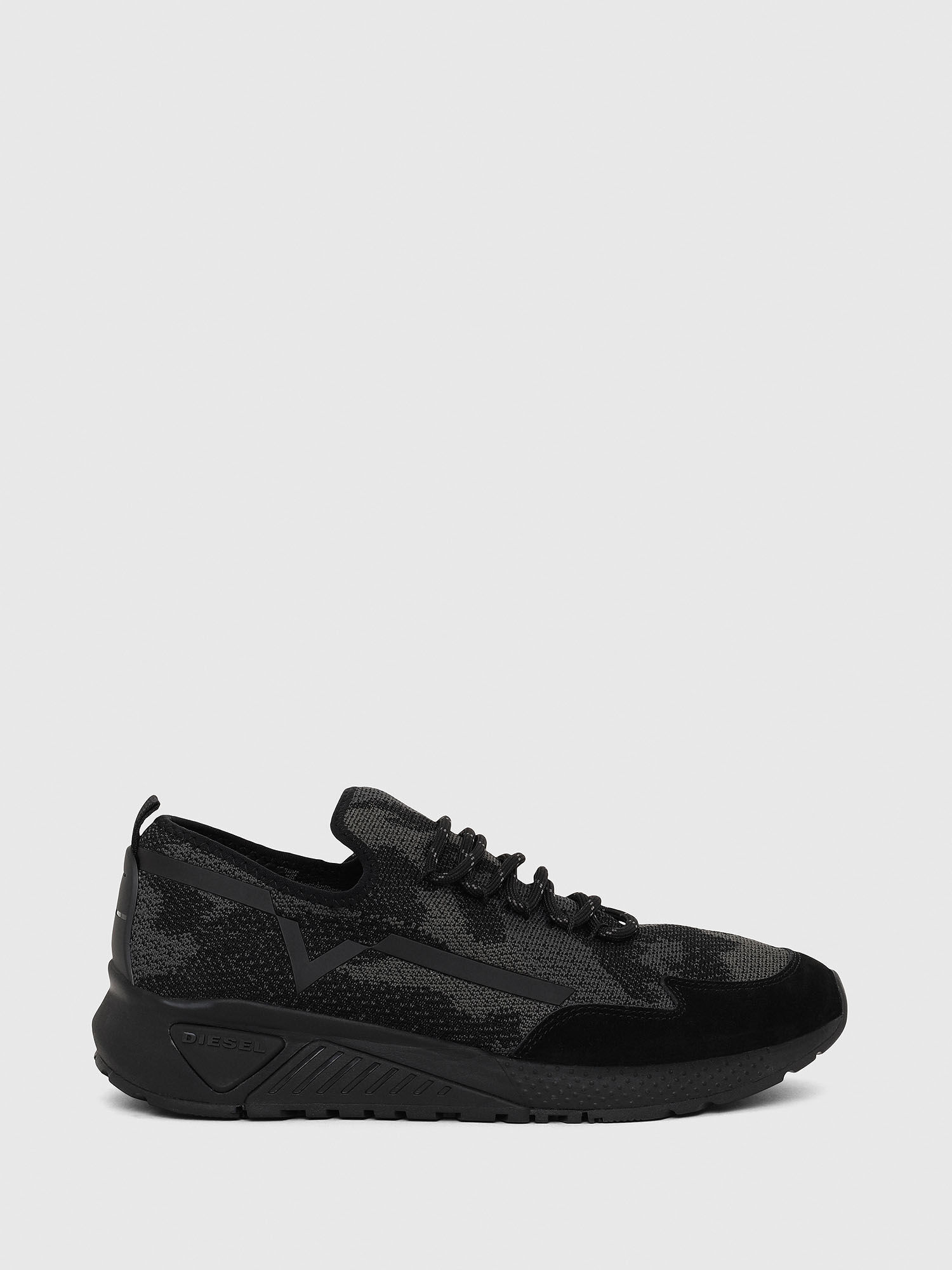 S-KBY Homme: Sneakers en maille légère à motif camouflage | Diesel