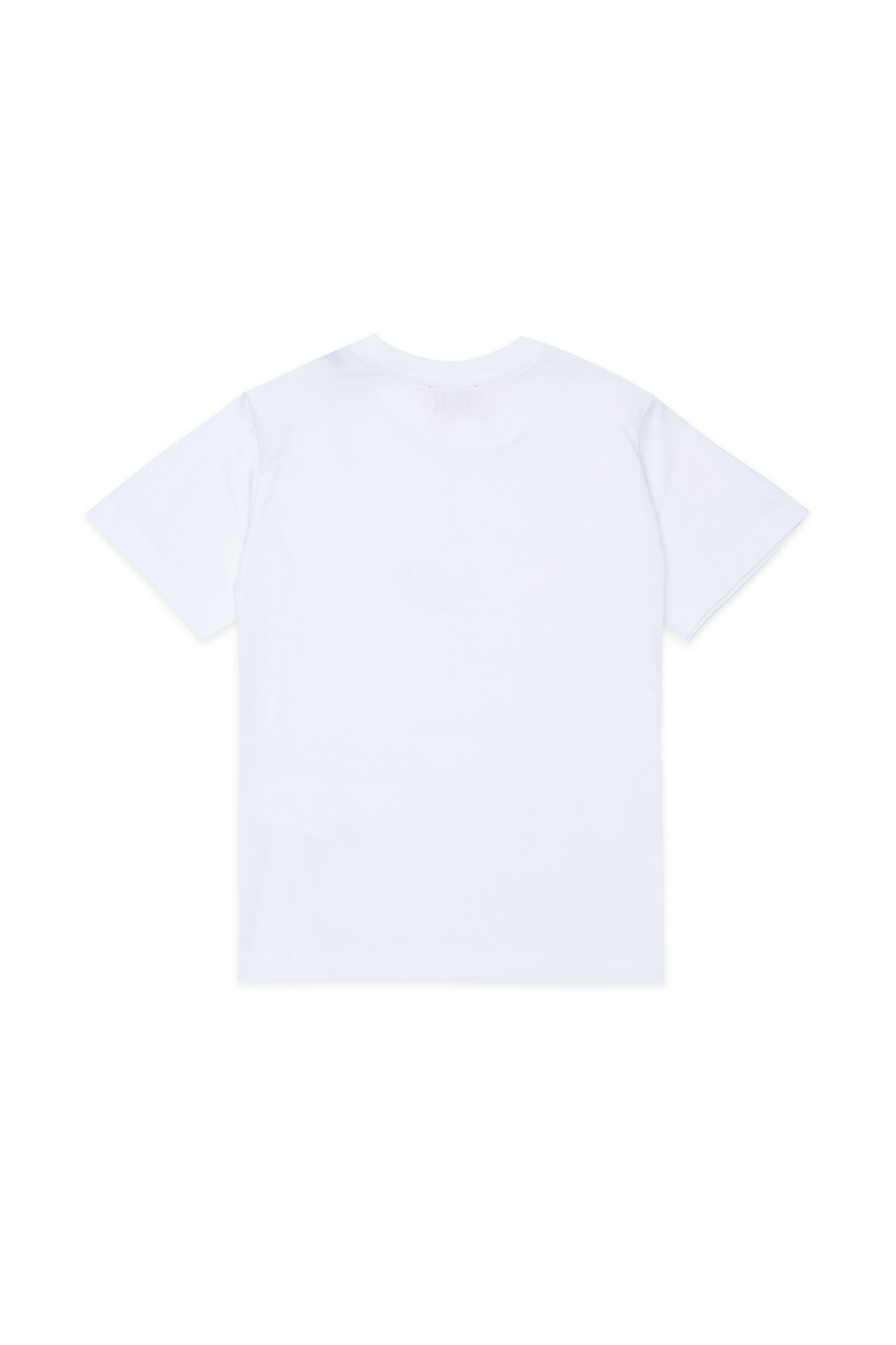 Diesel - TICLA, T-shirt en coton avec imprim&eacute; collier Femme in Blanc - 2