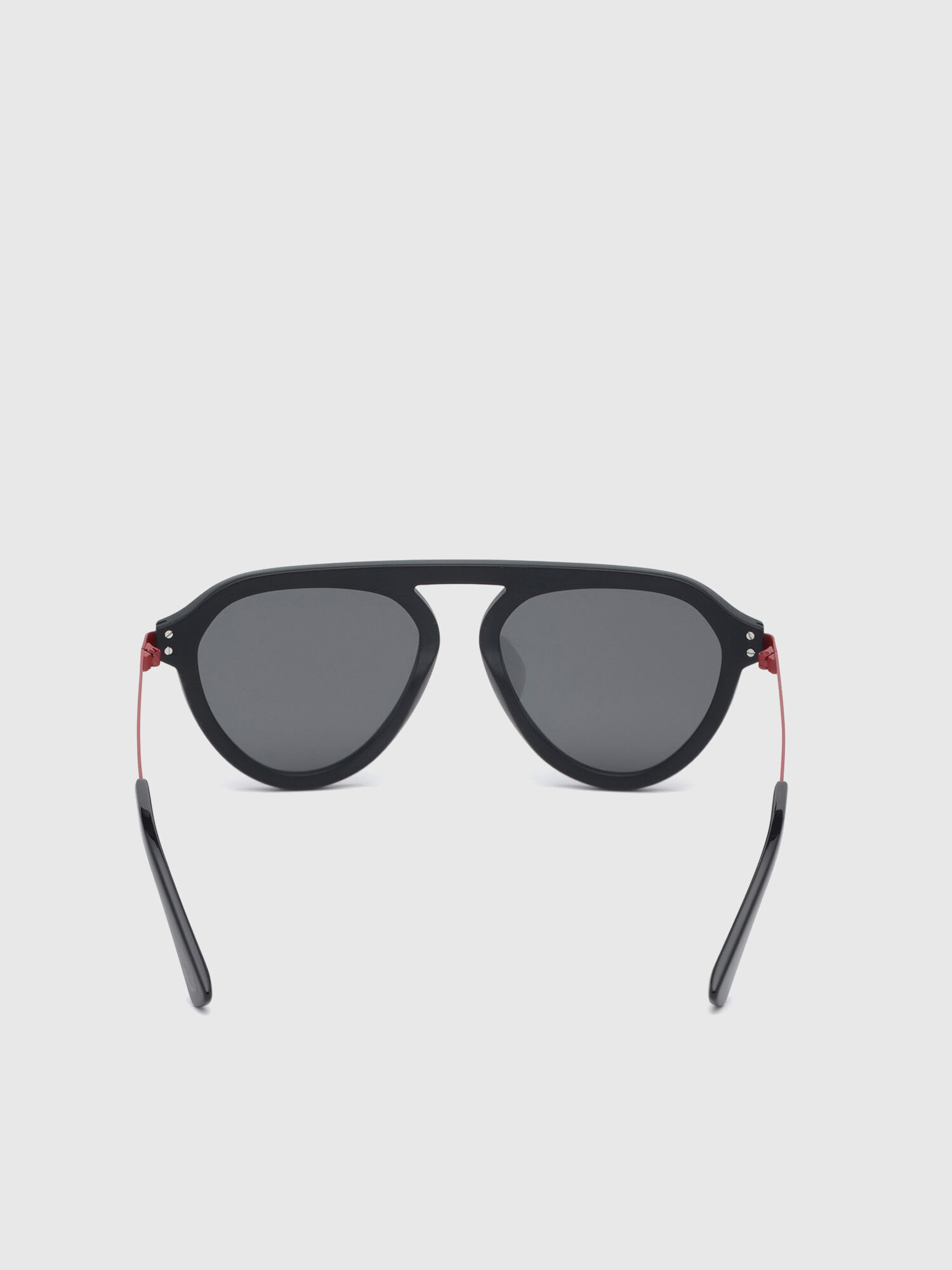 Diesel - DL0277, Lunettes de soleil aviateur en acétate Homme in Noir - 5