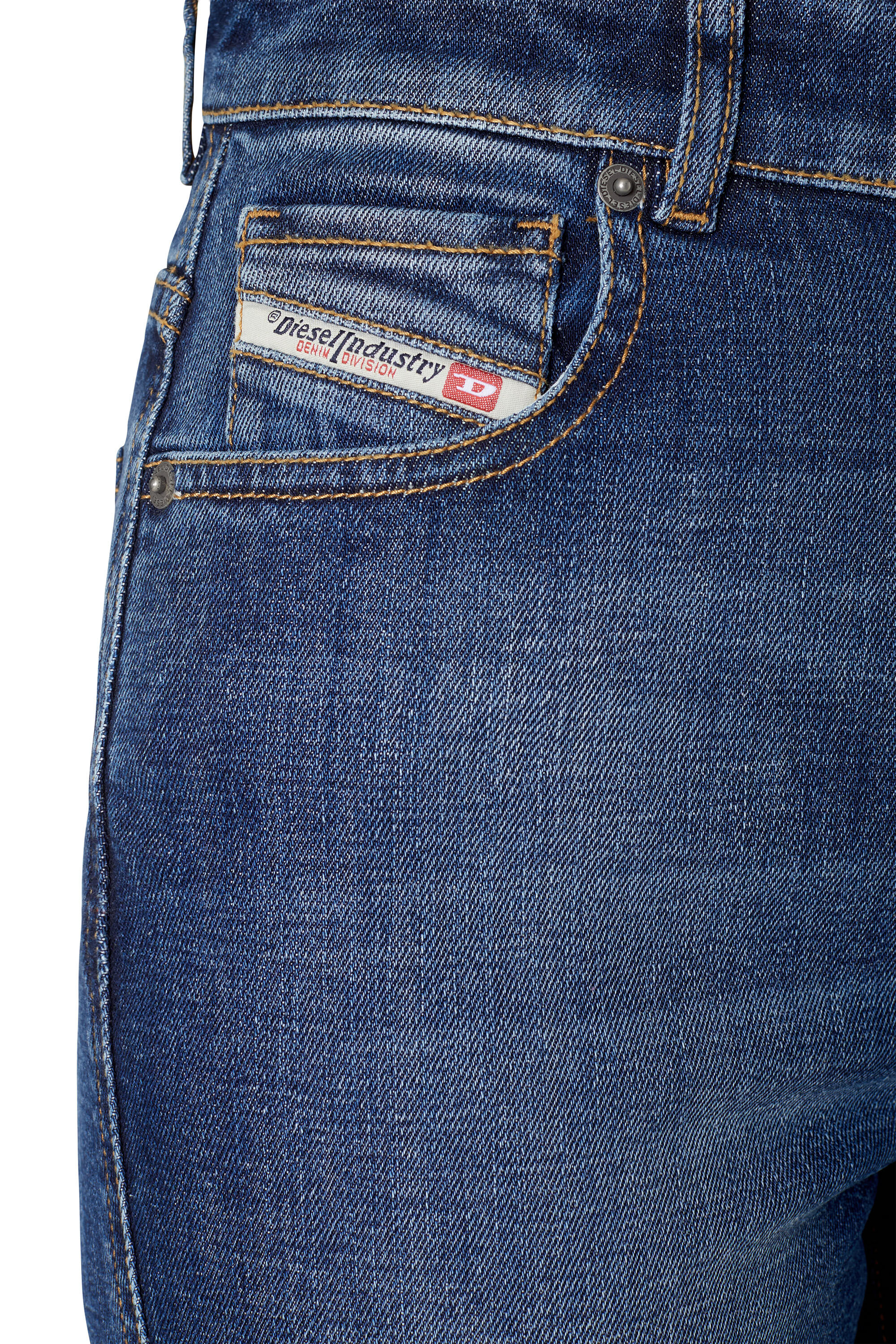 Diesel - Bootcut and Flare Jeans D-A01 09F52, Bleu moyen - Image 6