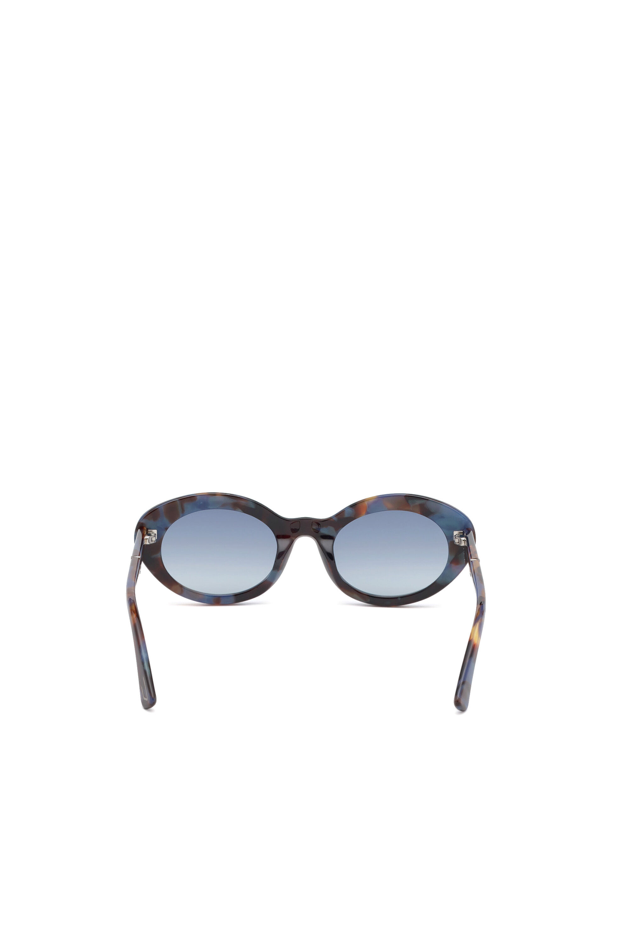 Diesel - DL0281, Lunettes de soleil ovales en acétate Femme in Polychrome - 3