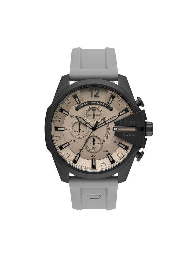 dz4496 mega chief montre analogue en silicone gris homme dz4496 mega chief montre analogue en silicone gris homme