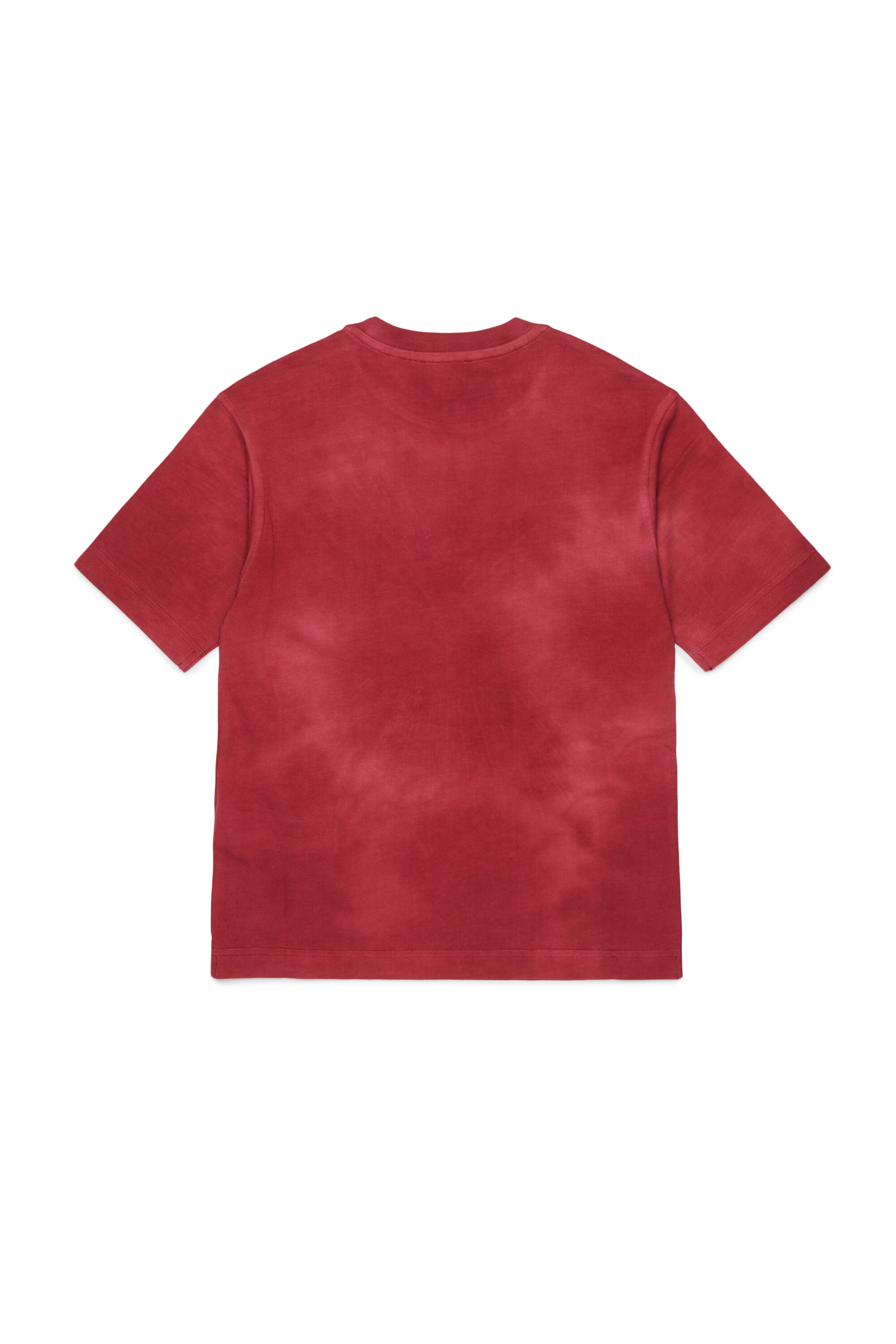 Diesel - TFIN OVER, T-shirt avec motif ph&eacute;nix orn&eacute; Homme in Rouge - 2