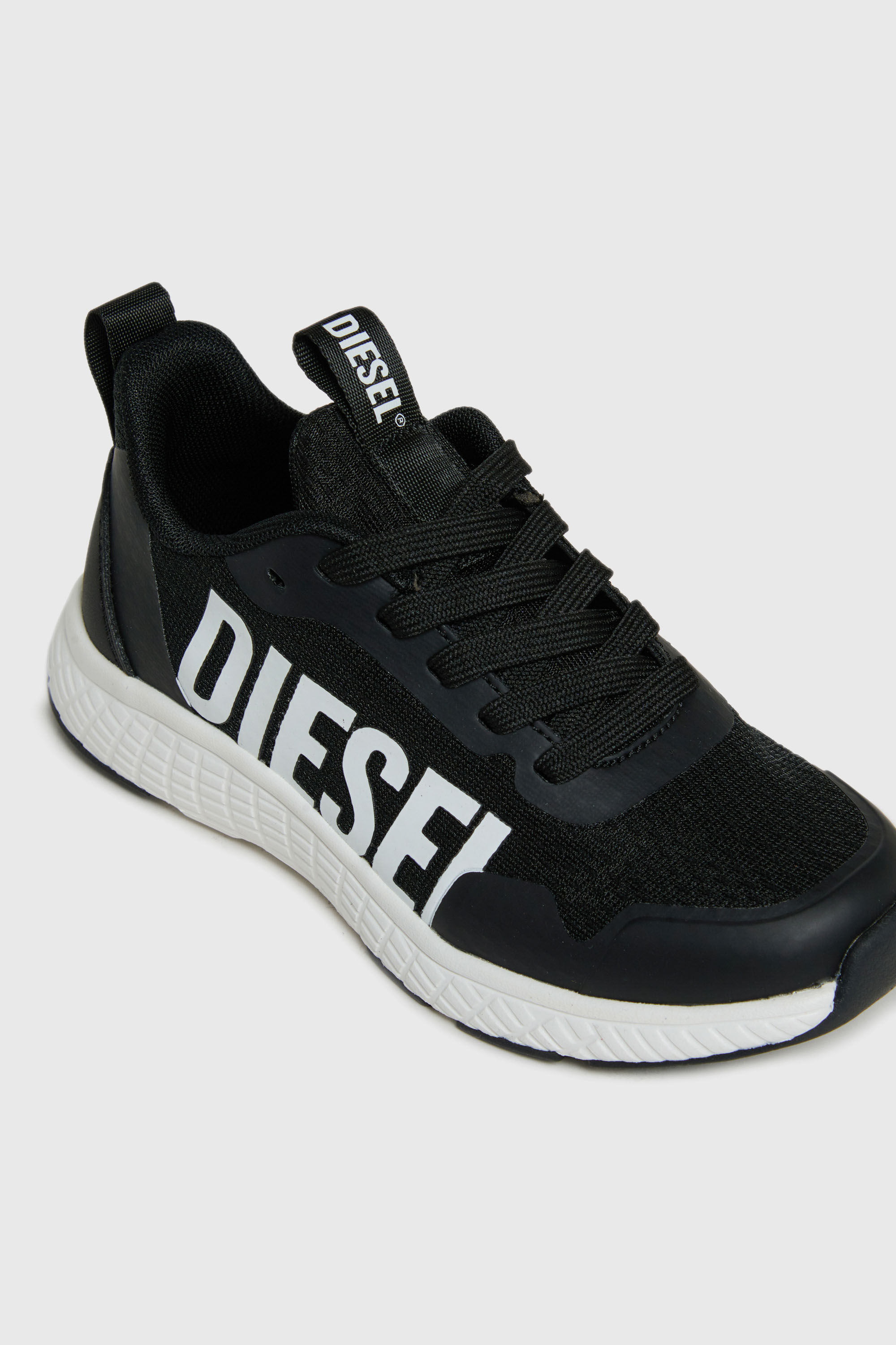 Diesel - S-RUNCOUT, S-Runcout - Sneakers avec maxi logo Diesel Mixte in Noir - 4