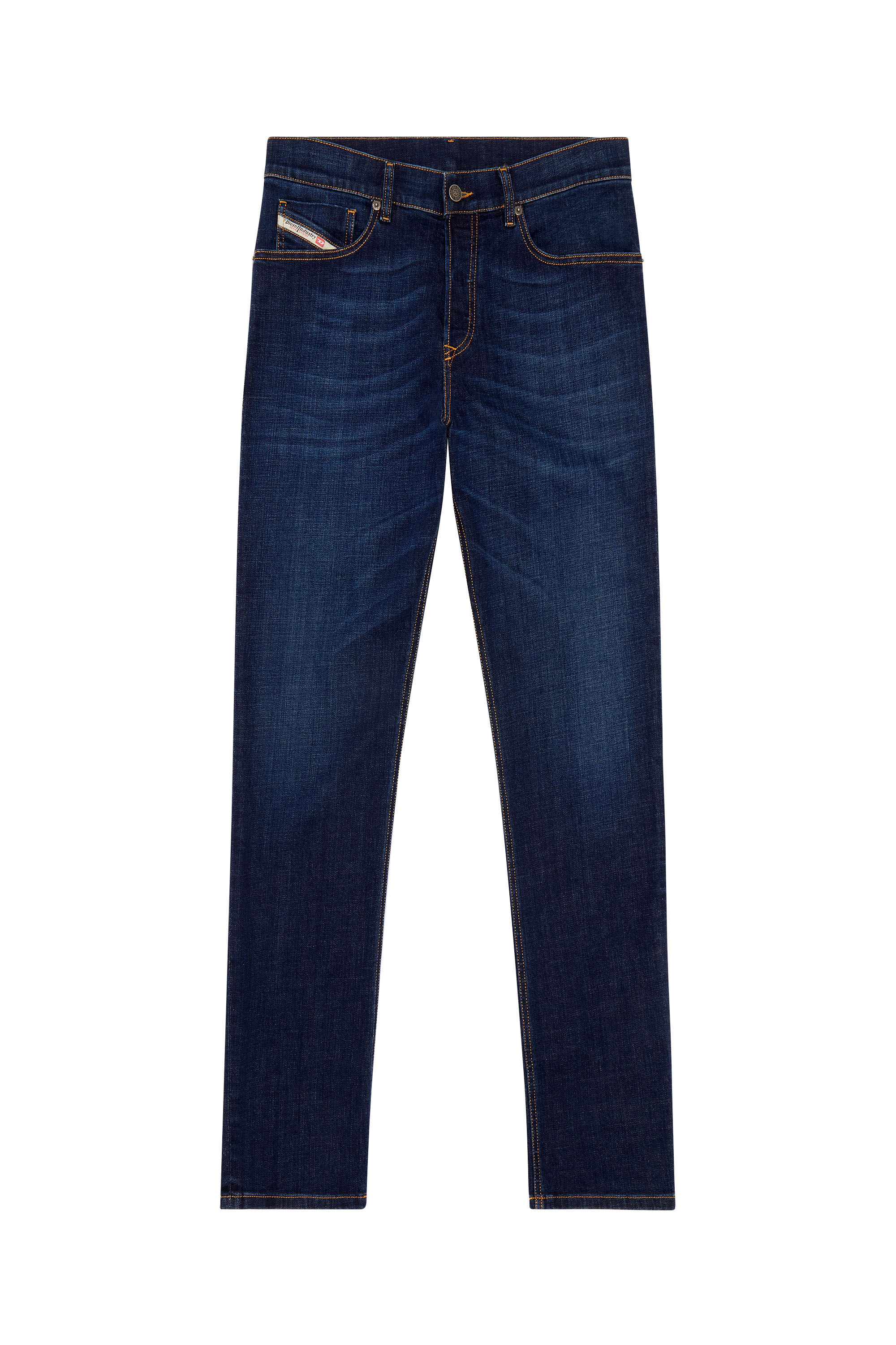 Diesel - Man Tapered Jeans 2023 D-Finitive 09F89, Dark Blue - Image 2
