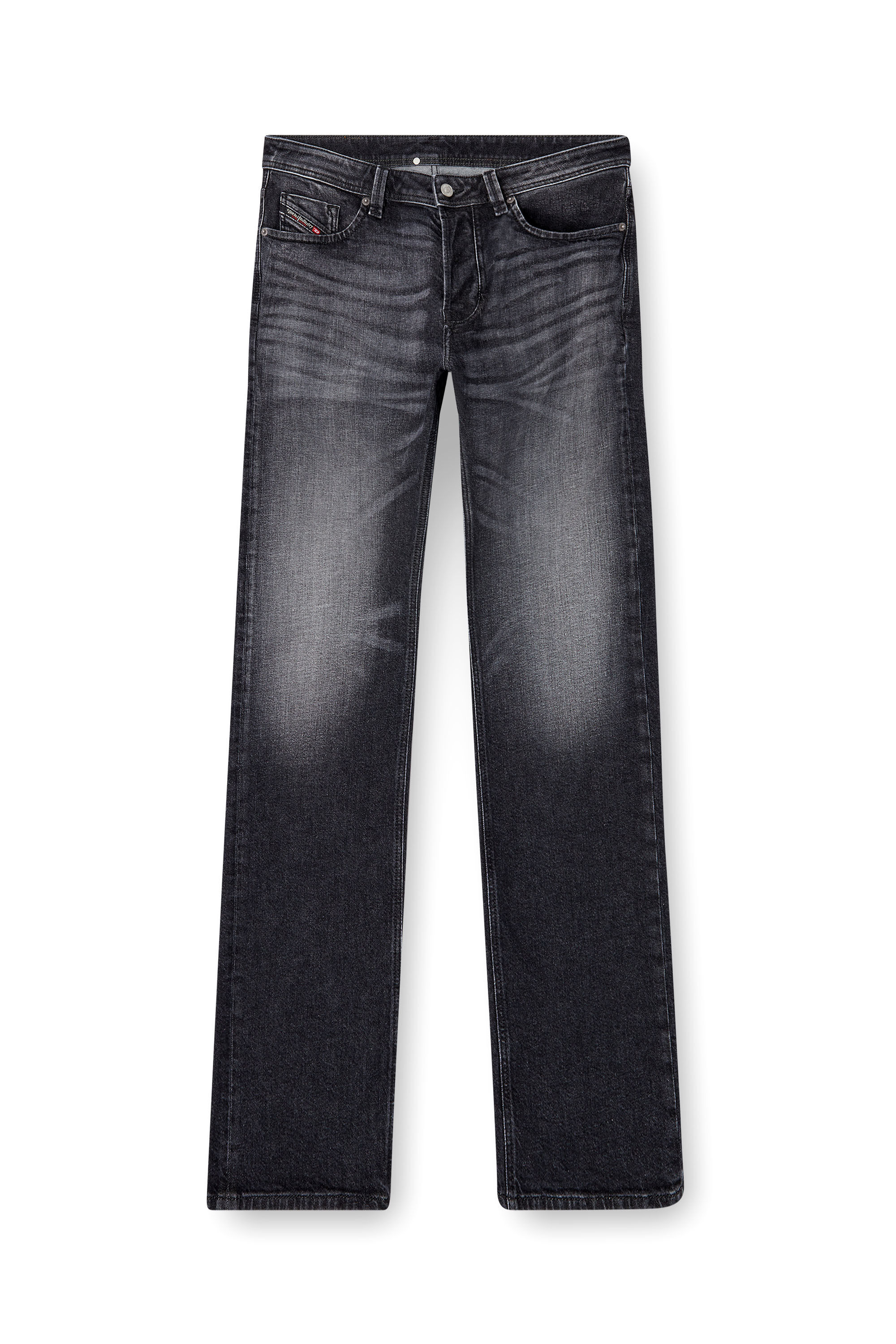 Diesel - Regular Jeans 1985 Larkee 09L52 Homme, Noir/Gris foncé - Image 2