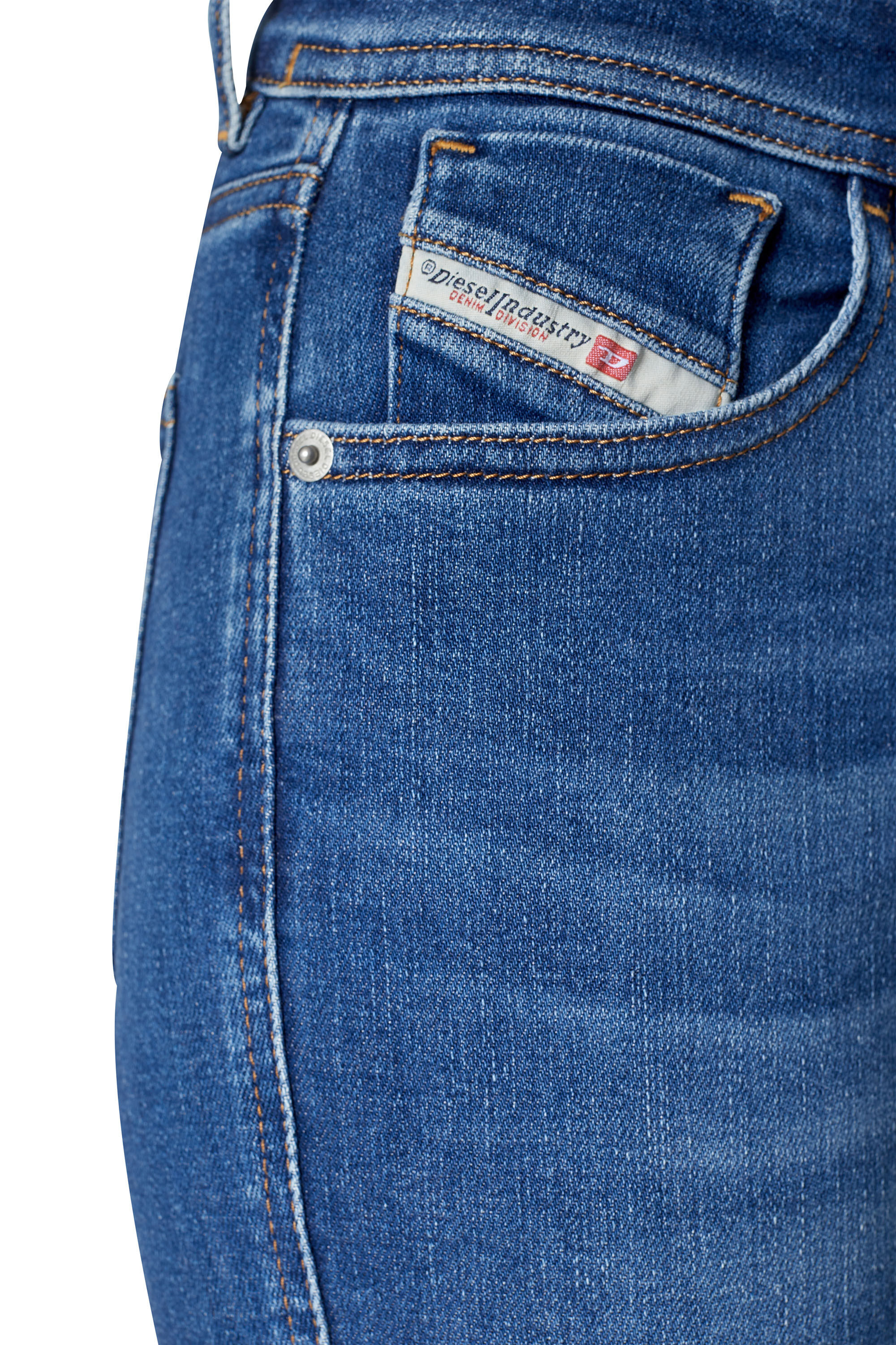 Diesel - 2017 Slandy 09C21 Super skinny Jeans, Bleu moyen - Image 6