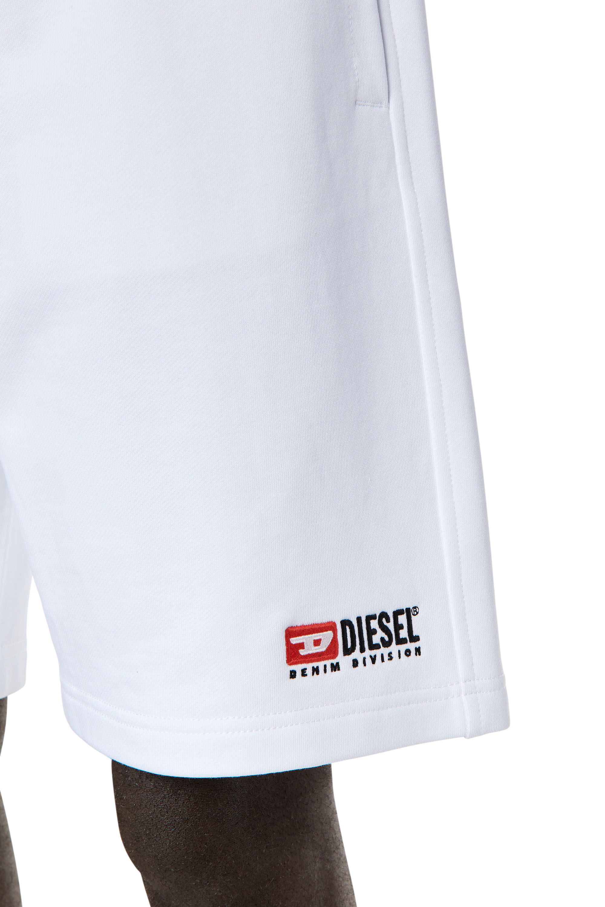 P CROWN DIV Homme Short de survetement avec logo brode Diesel