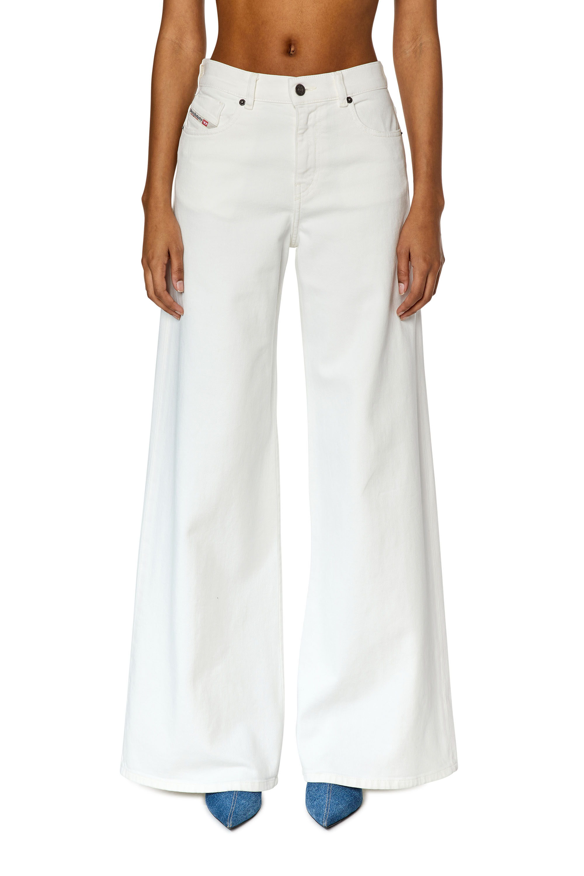 Diesel - Bootcut and Flare Jeans 1978 D-Akemi 09D63, Blanc - Image 3