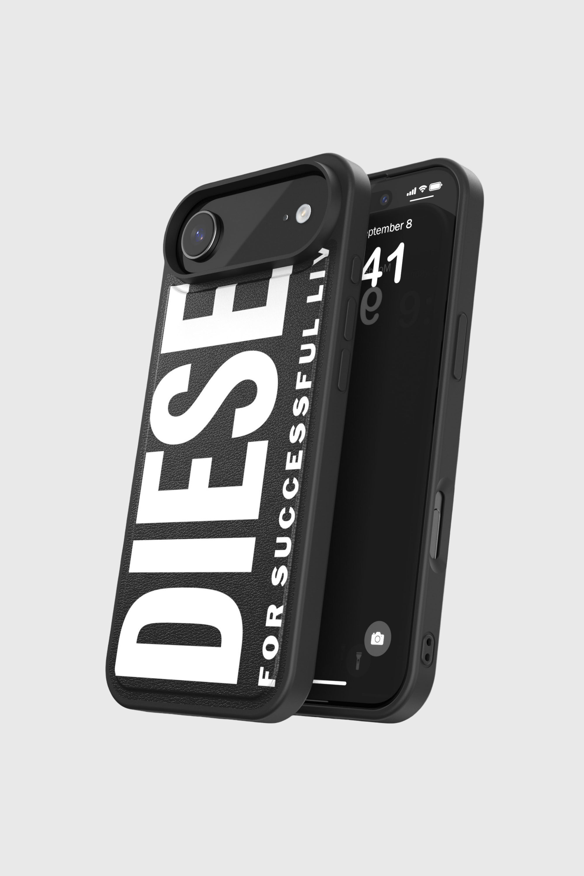 Diesel - 60396 MOULDED CASE, Coque moul&eacute;e avec Magsafe pour iPhone 17 air Mixte in Noir - 4