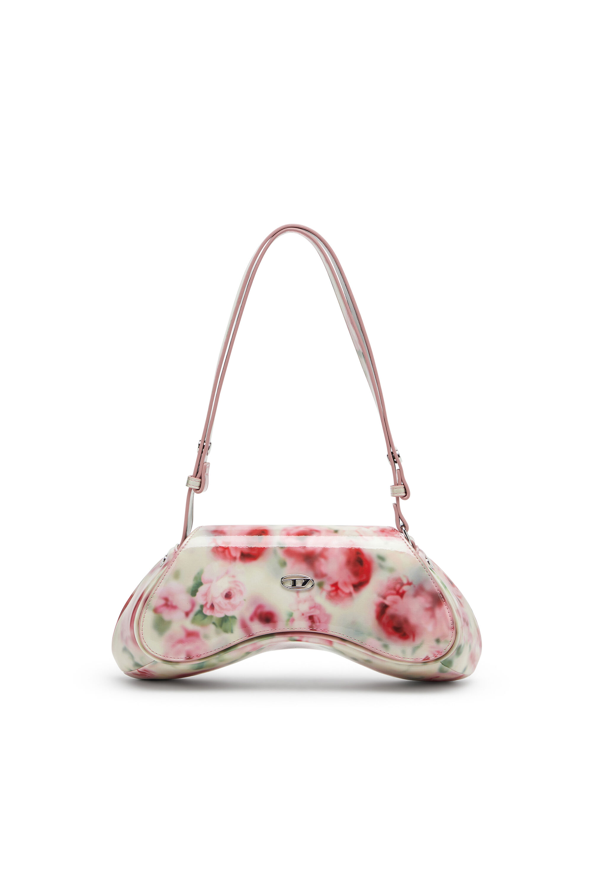 Diesel - PLAY CROSSBODY, Play-Sac à bandoulière en PU glossy imprimé Femme in Polychrome - 1