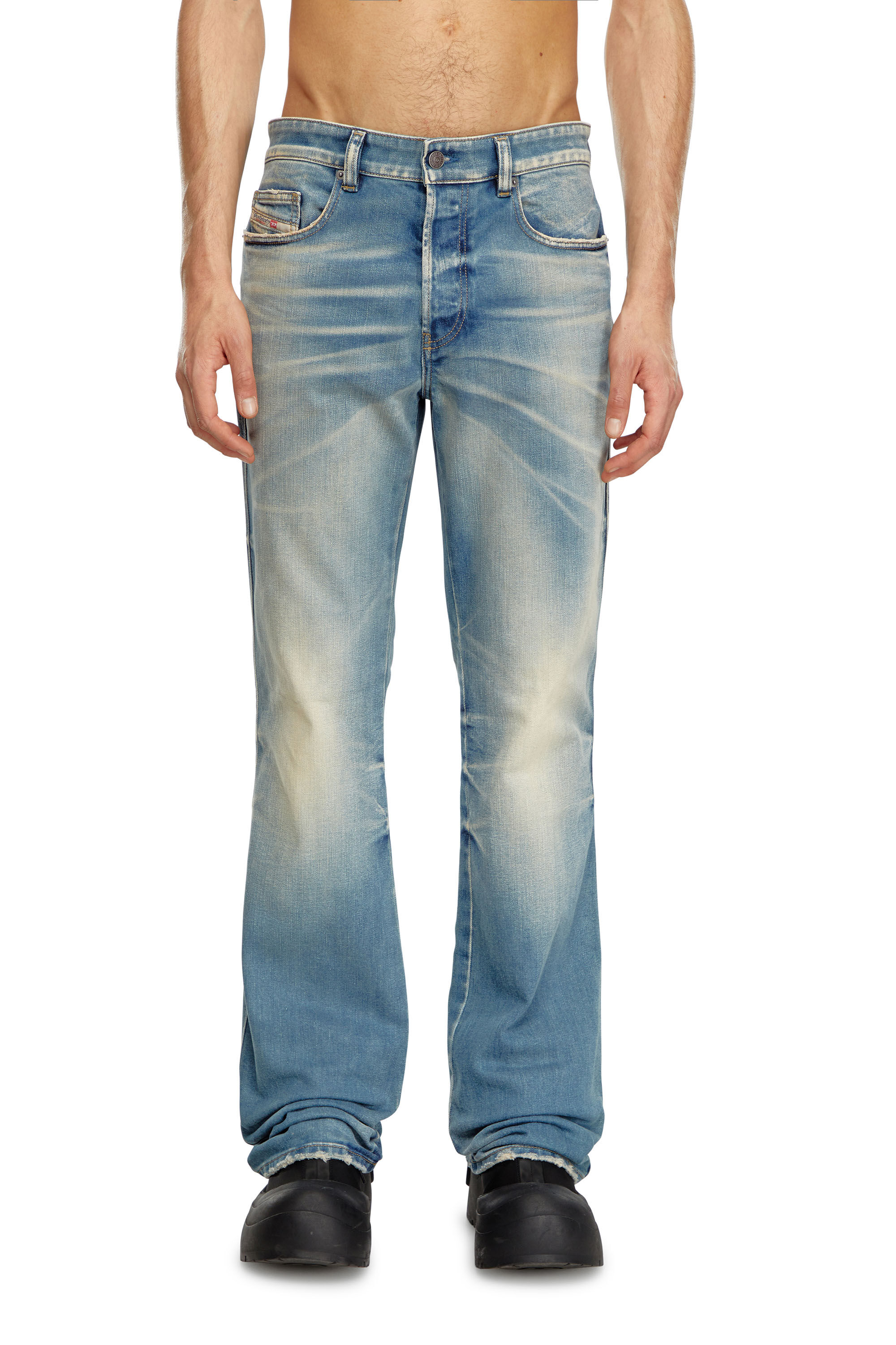 Diesel - Homme Bootcut Jeans 1998 D-Buck 09J62, Bleu moyen - Image 3