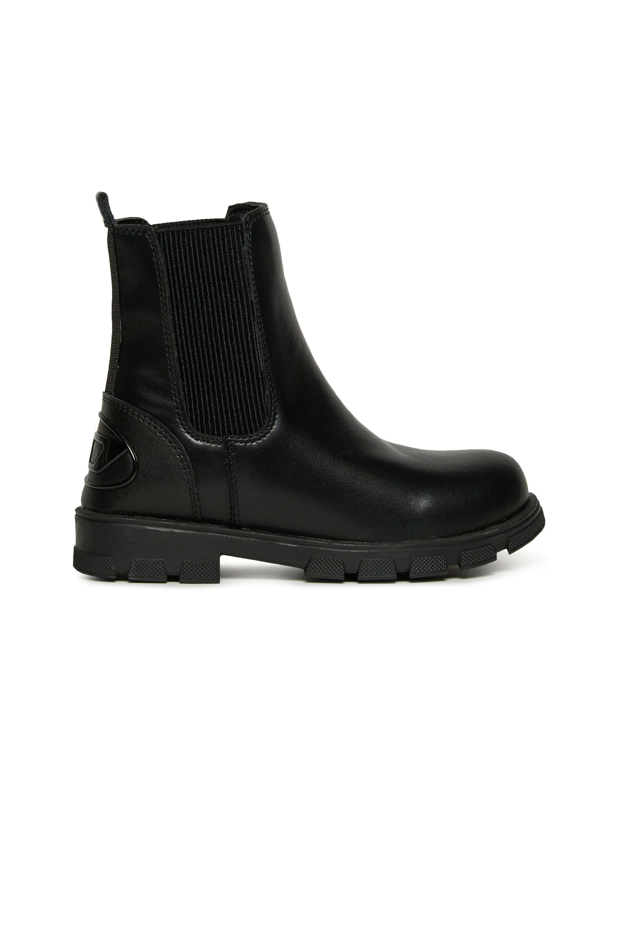Diesel - D-HAMMER AK ELASTIC, D-Hammer Bottes en cuir Mixte in Noir - 1