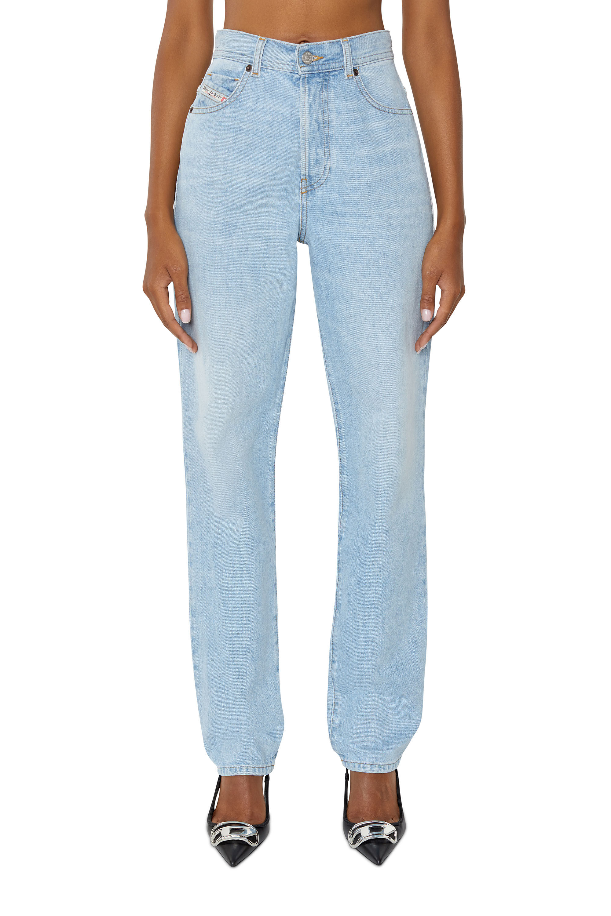 Diesel - 1956 D-Tulip 09D75 Straight Jeans,  - Image 3