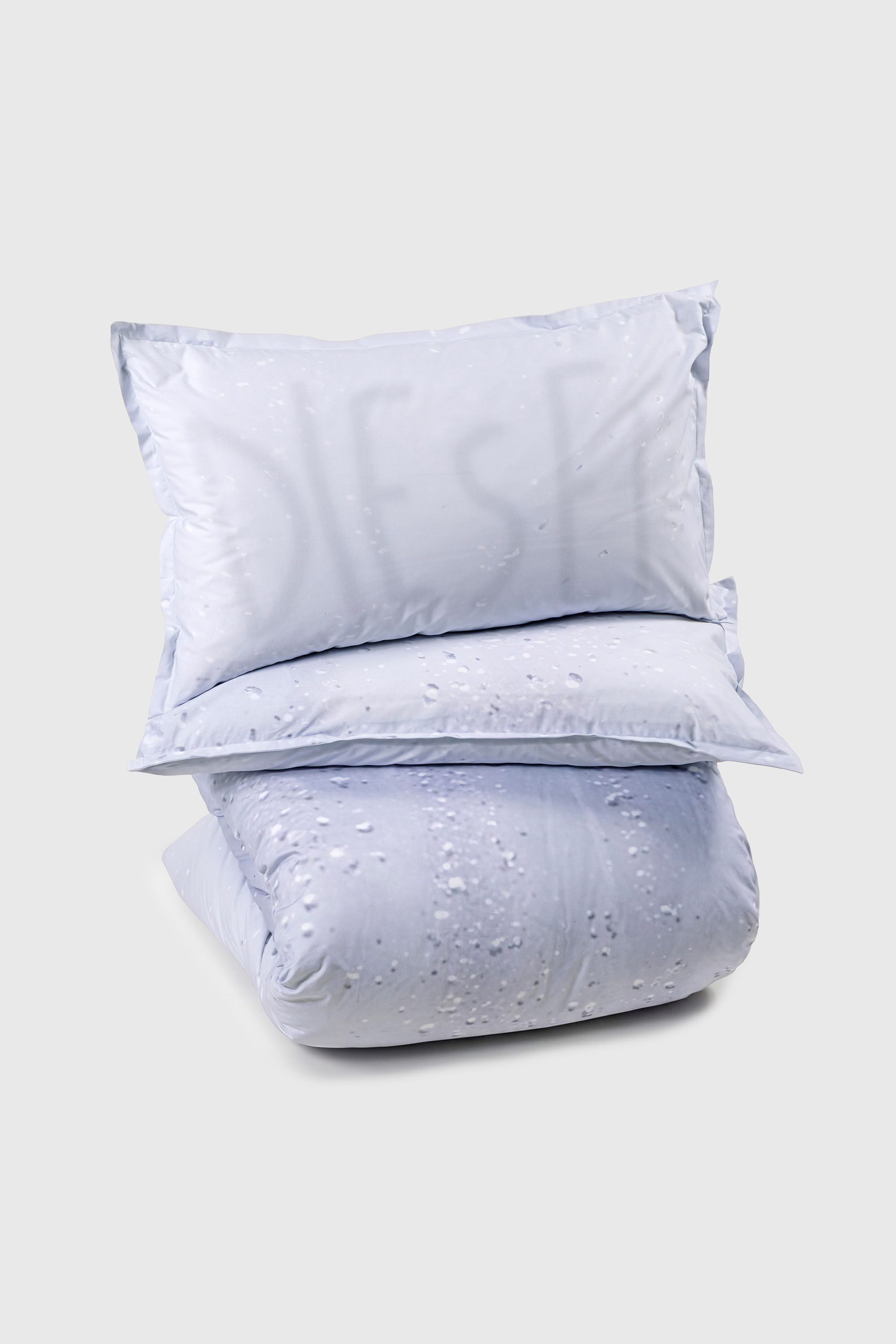 Diesel - 1018097  WET PERCALE DUVET COVER SET, Parure de lit en percale pour lit queen size Mixte in Gris - 2