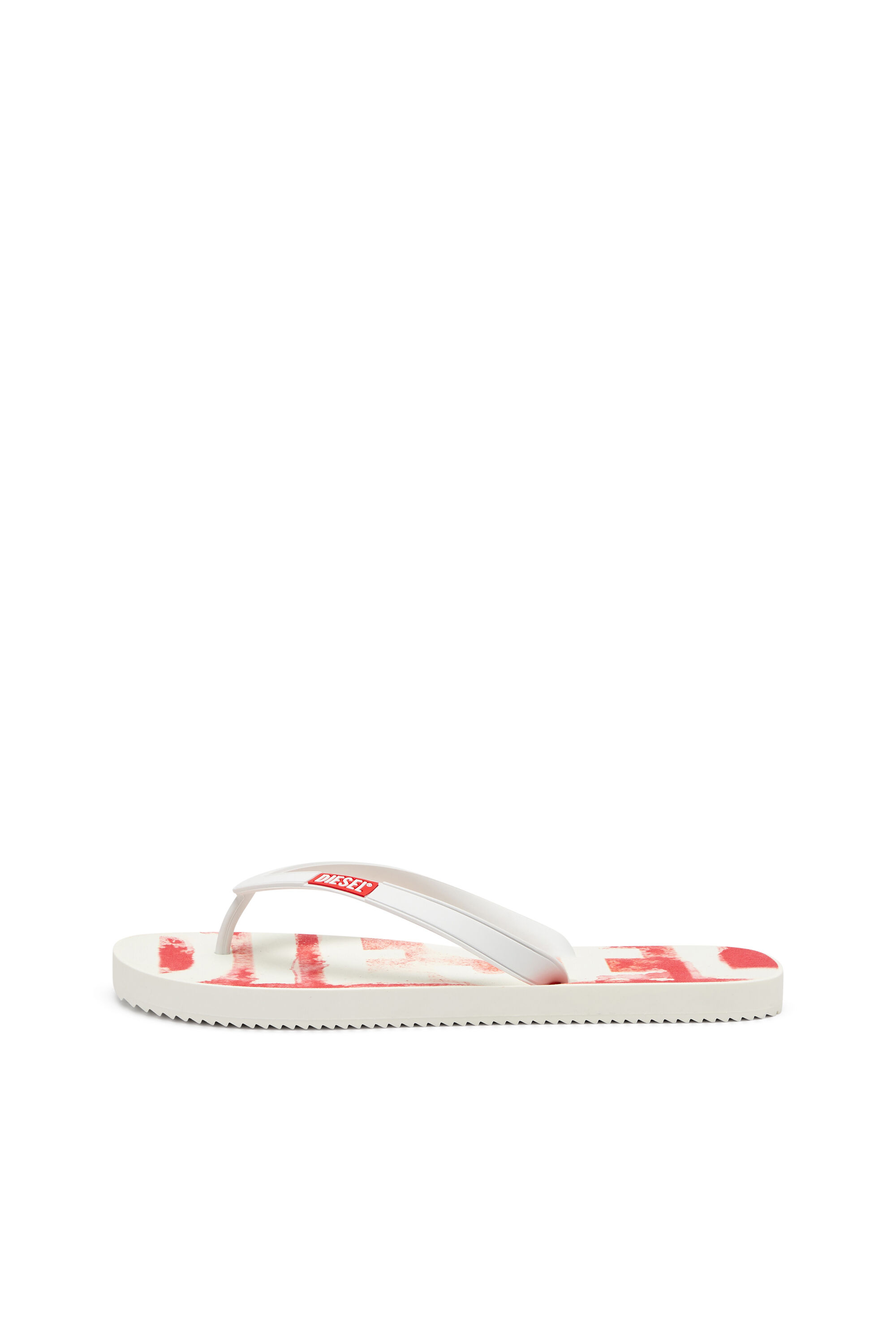 Diesel - SA-RIO, Sa-Rio-Tongs en caoutchouc avec logo graffiti Homme in Polychrome - 7