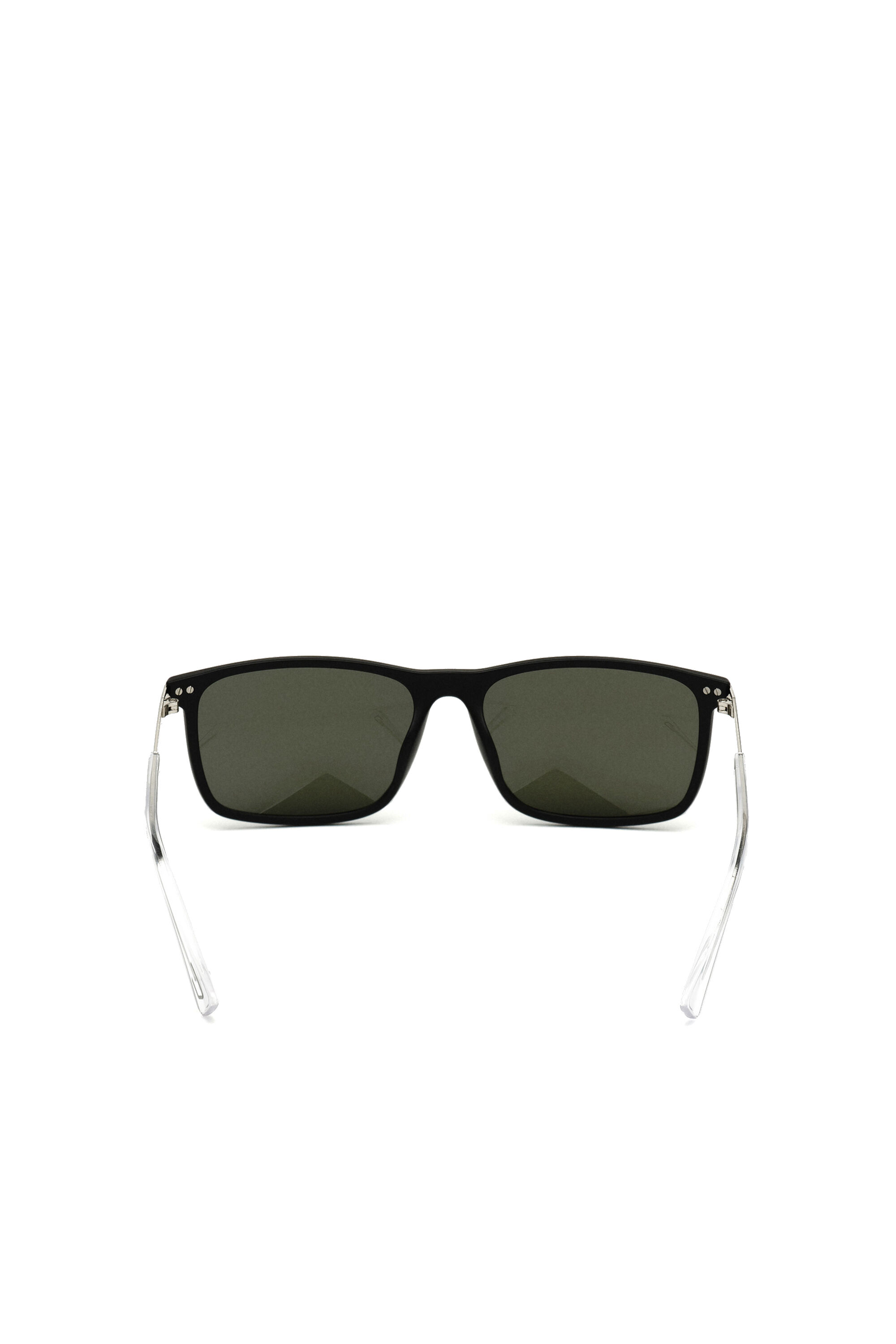 Diesel - DL0312, Lunettes de soleil injectées Homme in Noir - 3