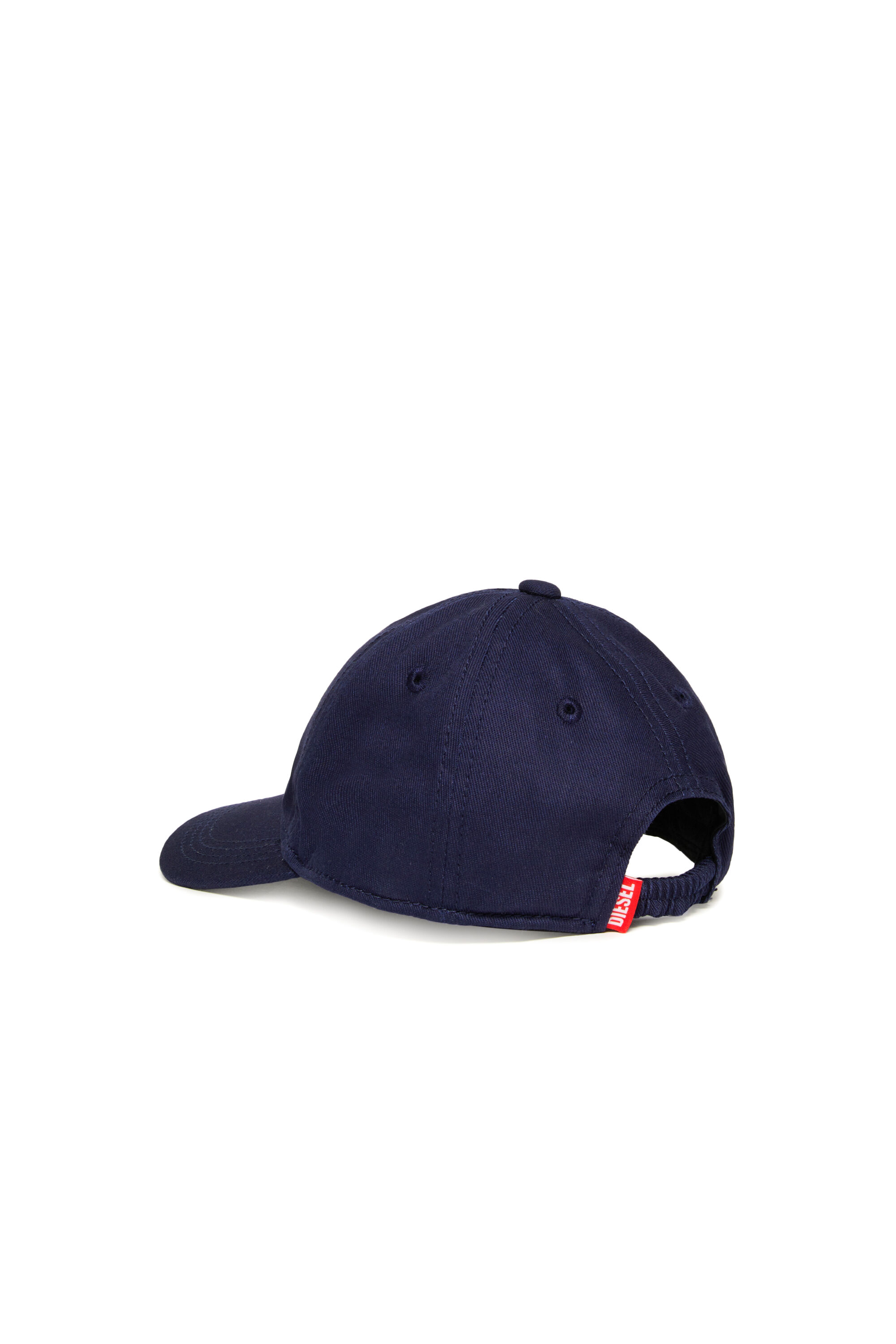Diesel - FPRITTILB, Casquette de baseball en denim avec logo dégradé Mixte in Bleu - 2