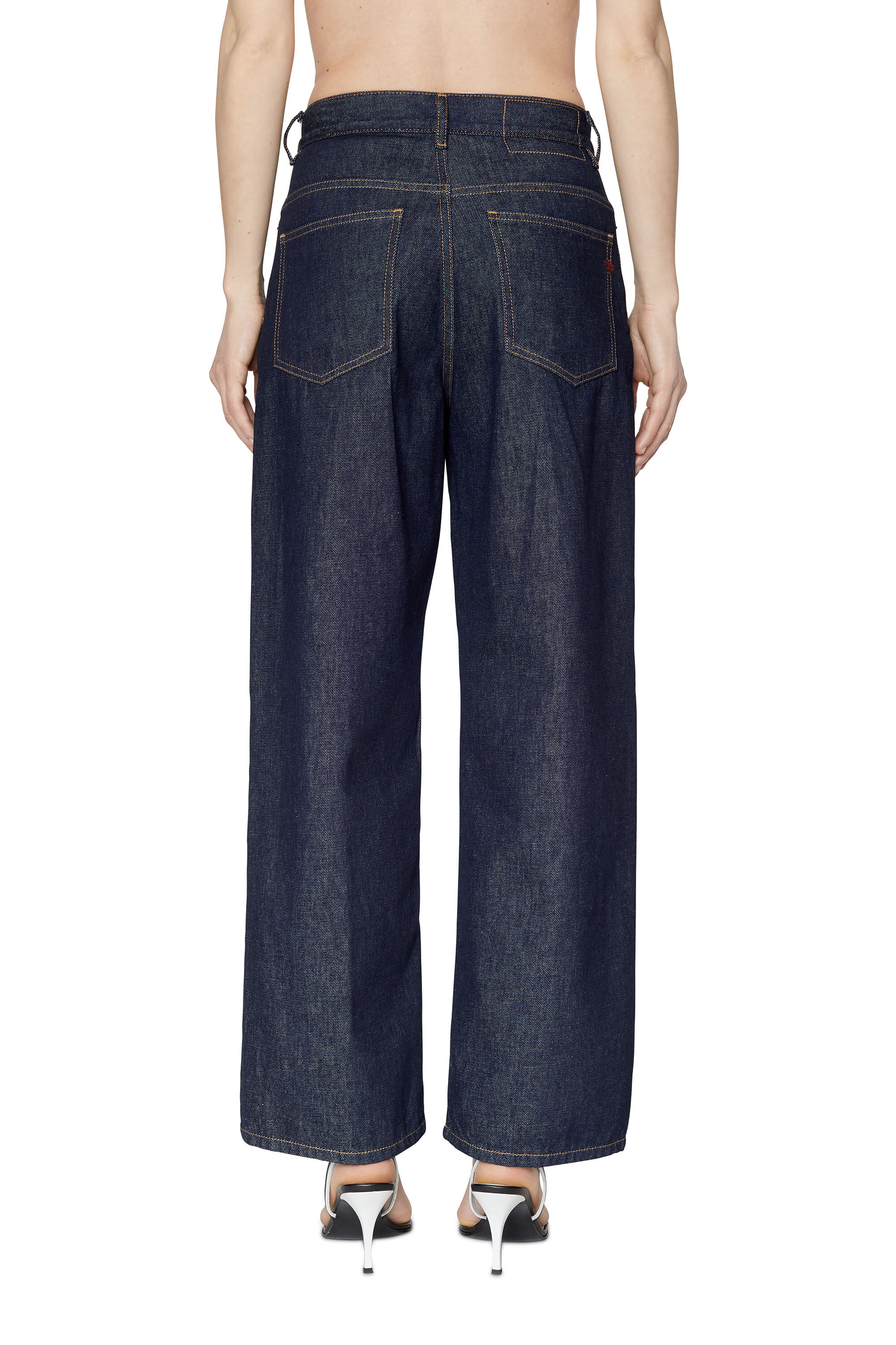 Diesel - Bootcut and Flare Jeans 2000 Widee Z9C02, Bleu Foncé - Image 4