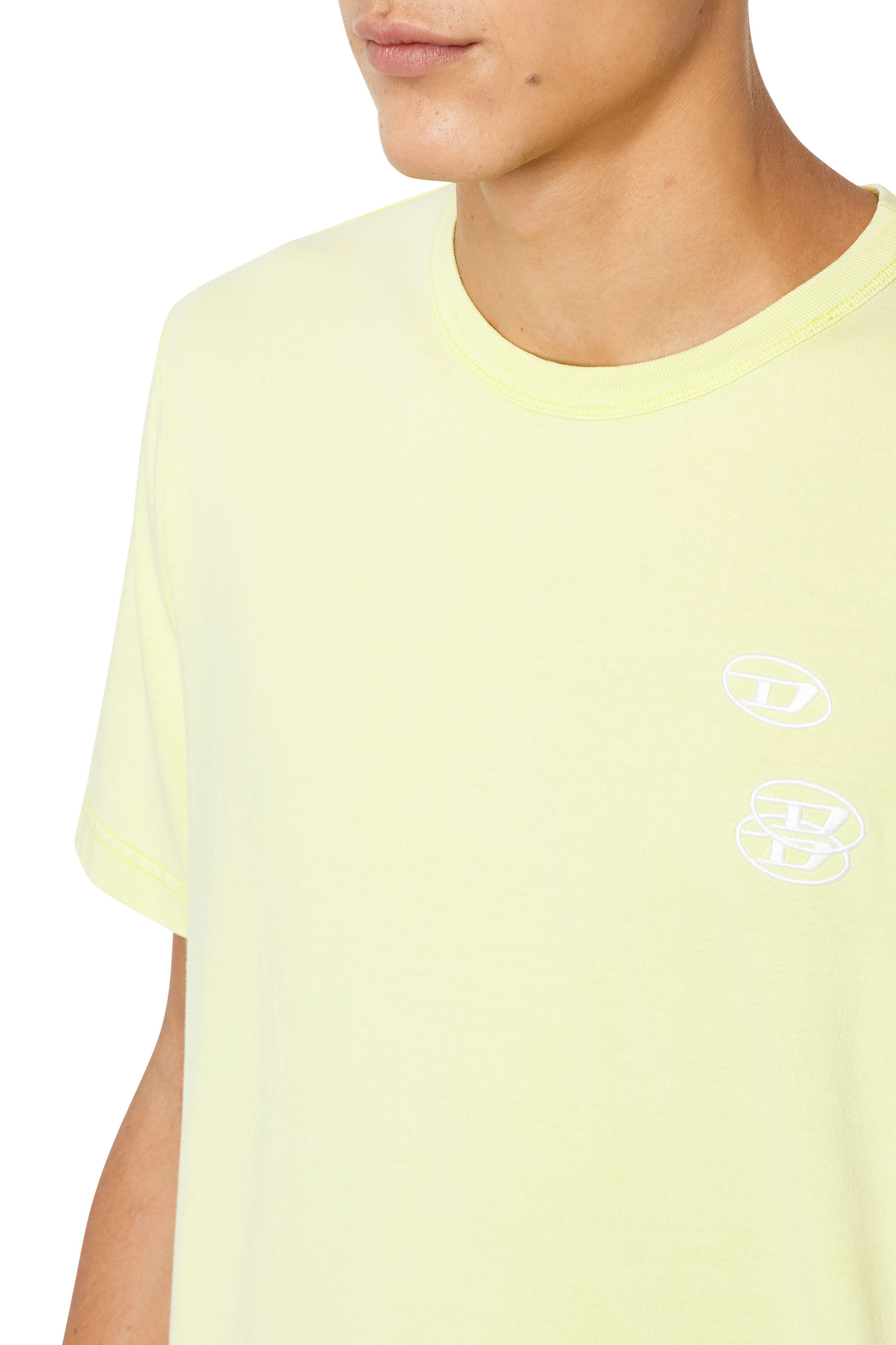 Diesel - T-JUST-G14, Jaune Fluo - Image 6