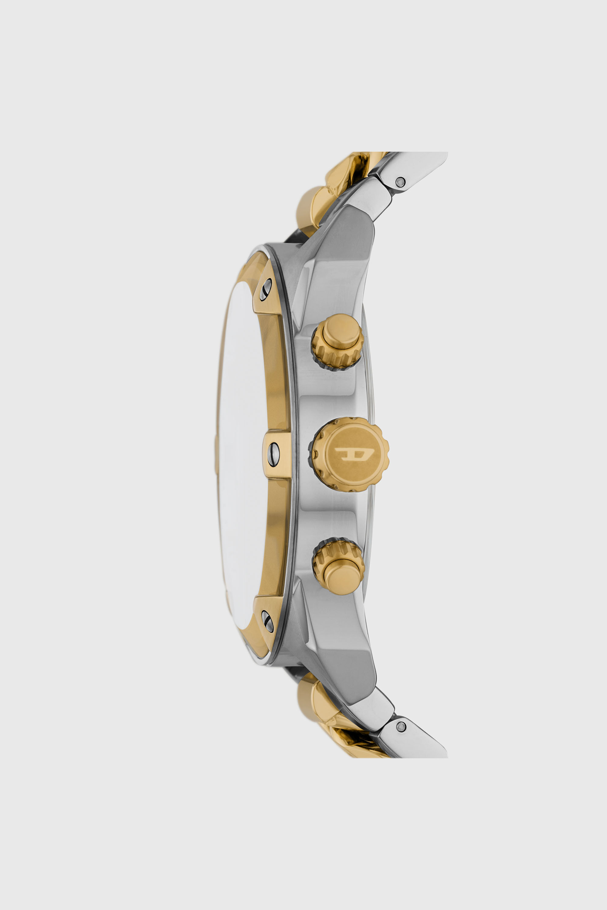 Diesel - DZ4629, Montre Spiked en acier inoxydable Homme in Gris argent&eacute; - 3