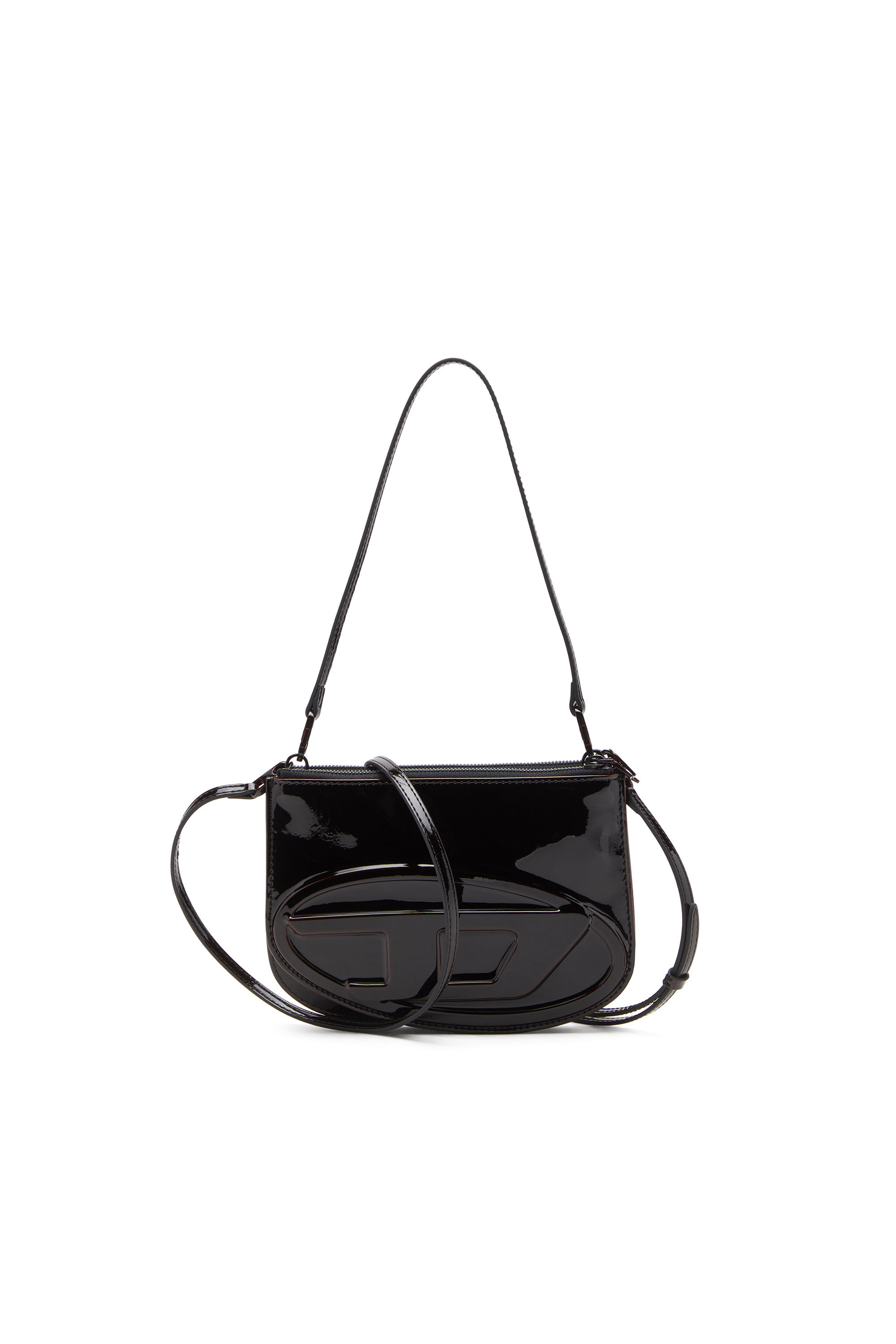Diesel - 1DR TWIN, 1DR Twin-Sac à bandoulière à double pochette en PU liquide Femme in Rouge - 1
