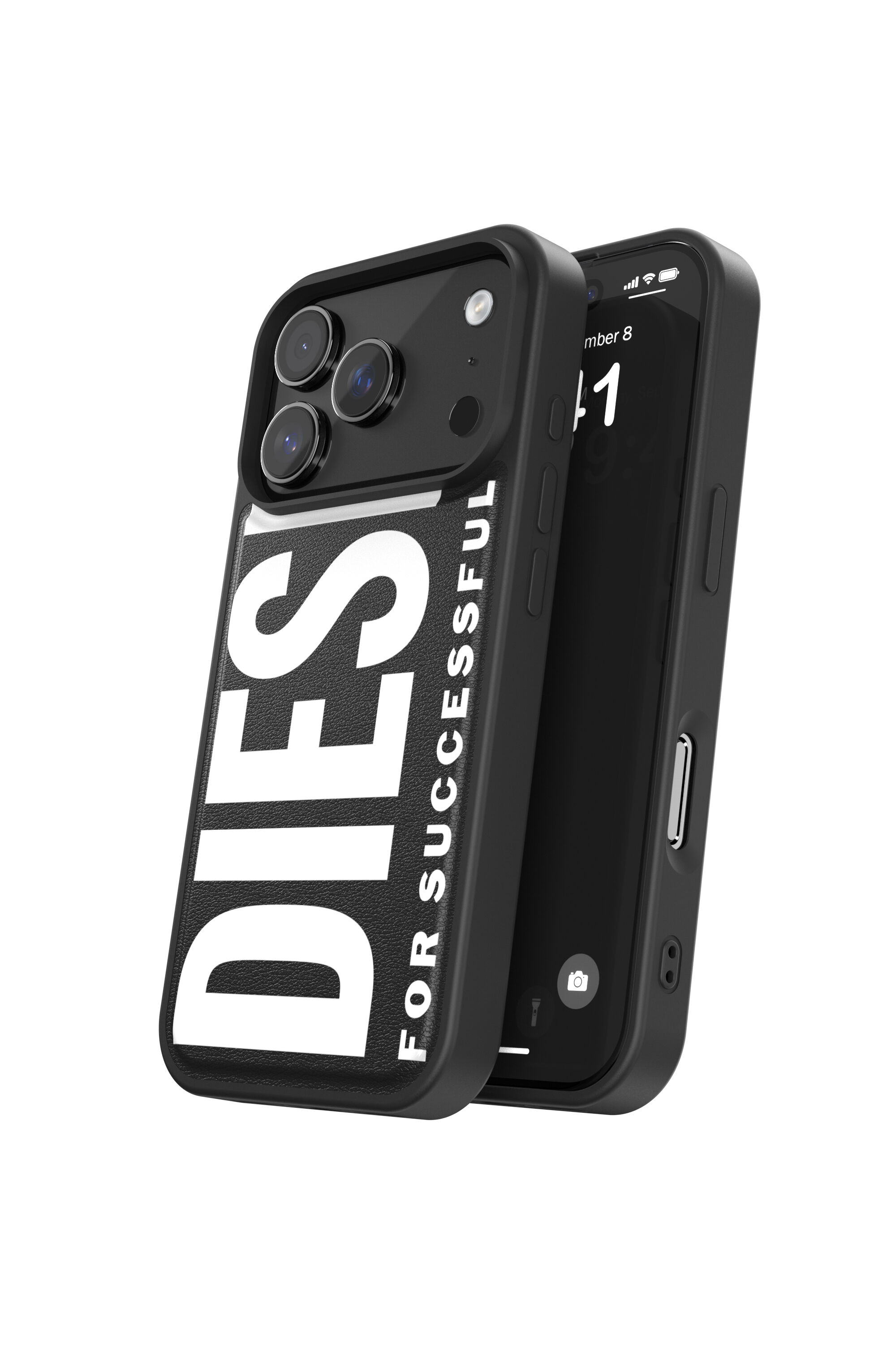 Diesel - 60397 MOULDED CASE, Coque moulée avec Magsafe pour iPhone 17 Pro Mixte in Noir - 3