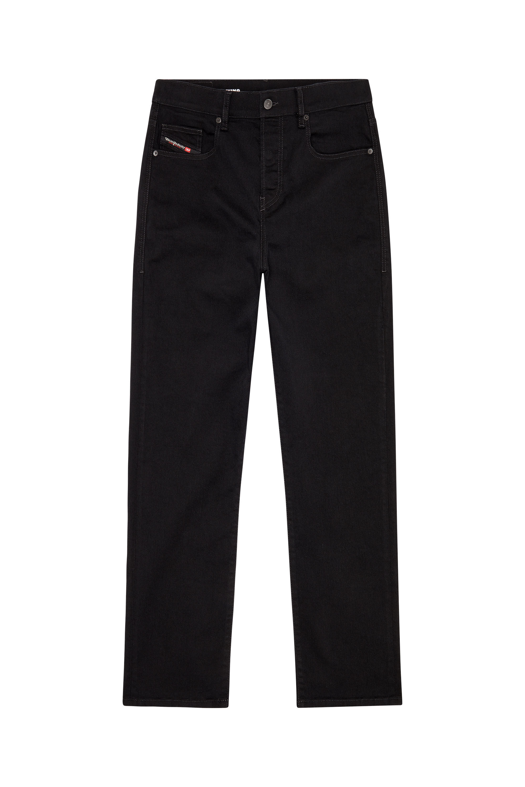 Diesel - Straight Jeans 2020 D-Viker 069YP, Noir/Gris foncé - Image 2