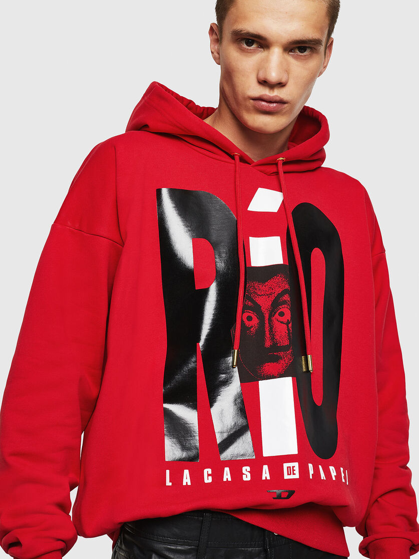 Lcp S Alby Rio Sweat Shirt A Capuche Rio Diesel X La Casa De Papel