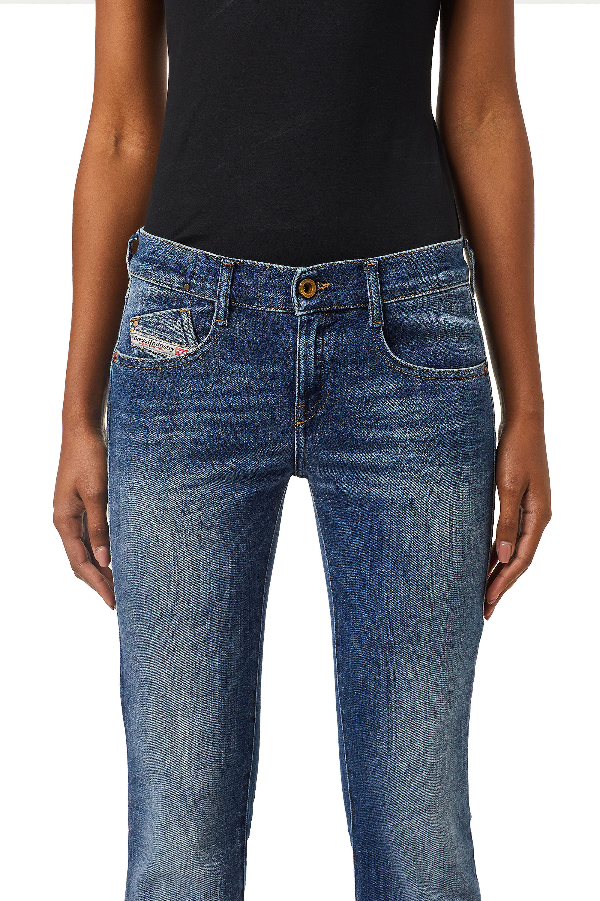 D-Ebbey 086AM Femme: Jeans Bootcut and Flare Bleu moyen | Diesel